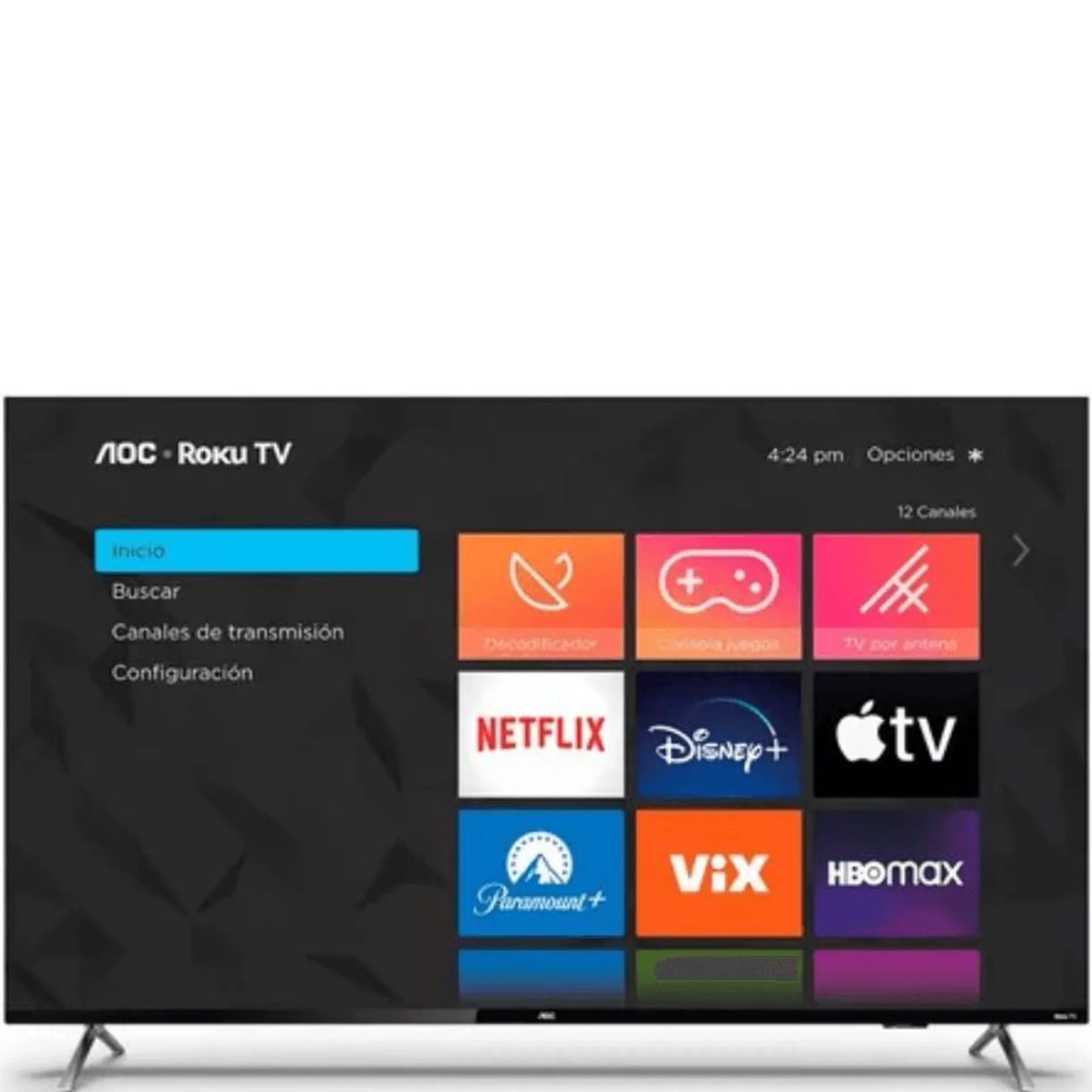 SMART TV AOC 50- 4K UHD ROKU 50U6125-77G