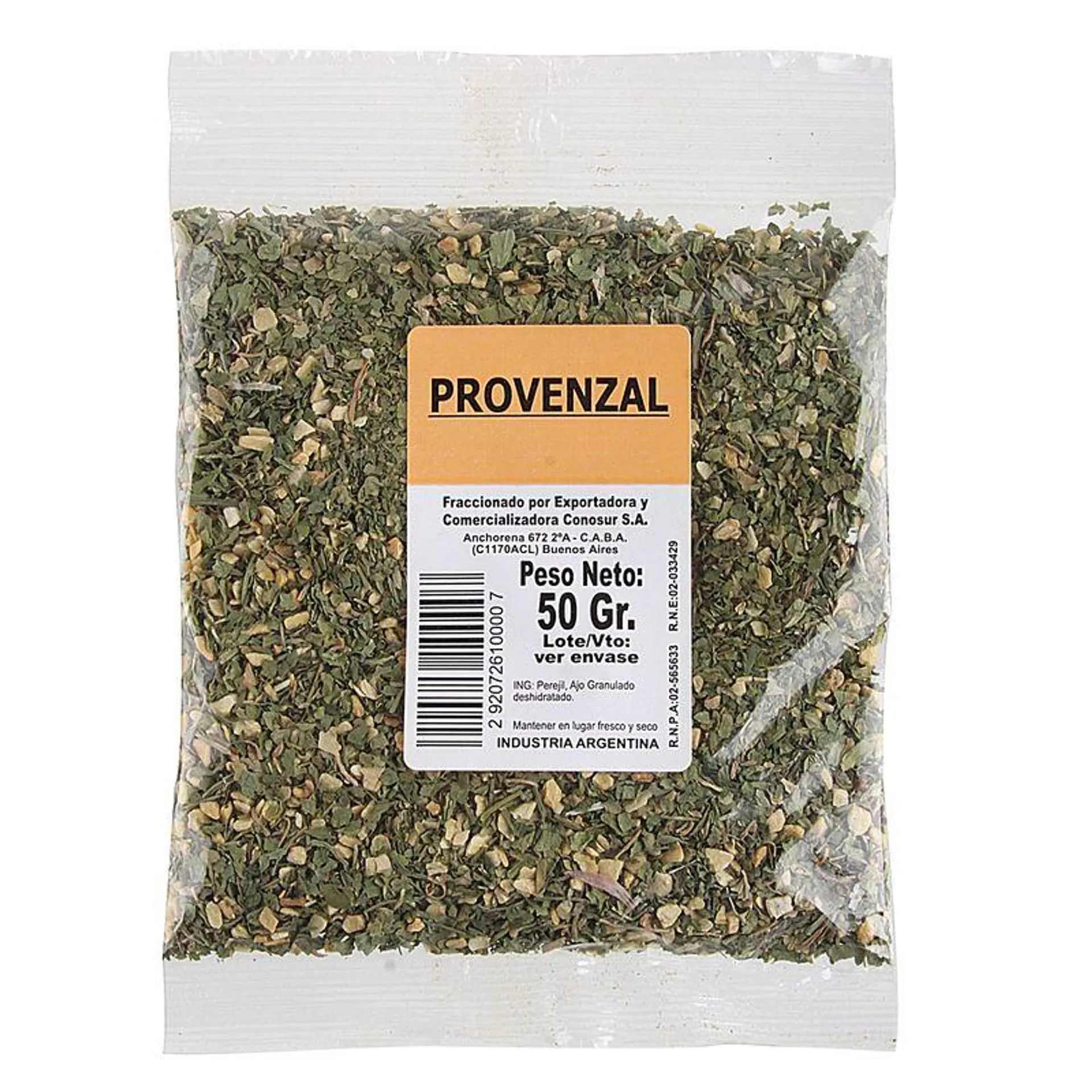 Provenzal 50 g.