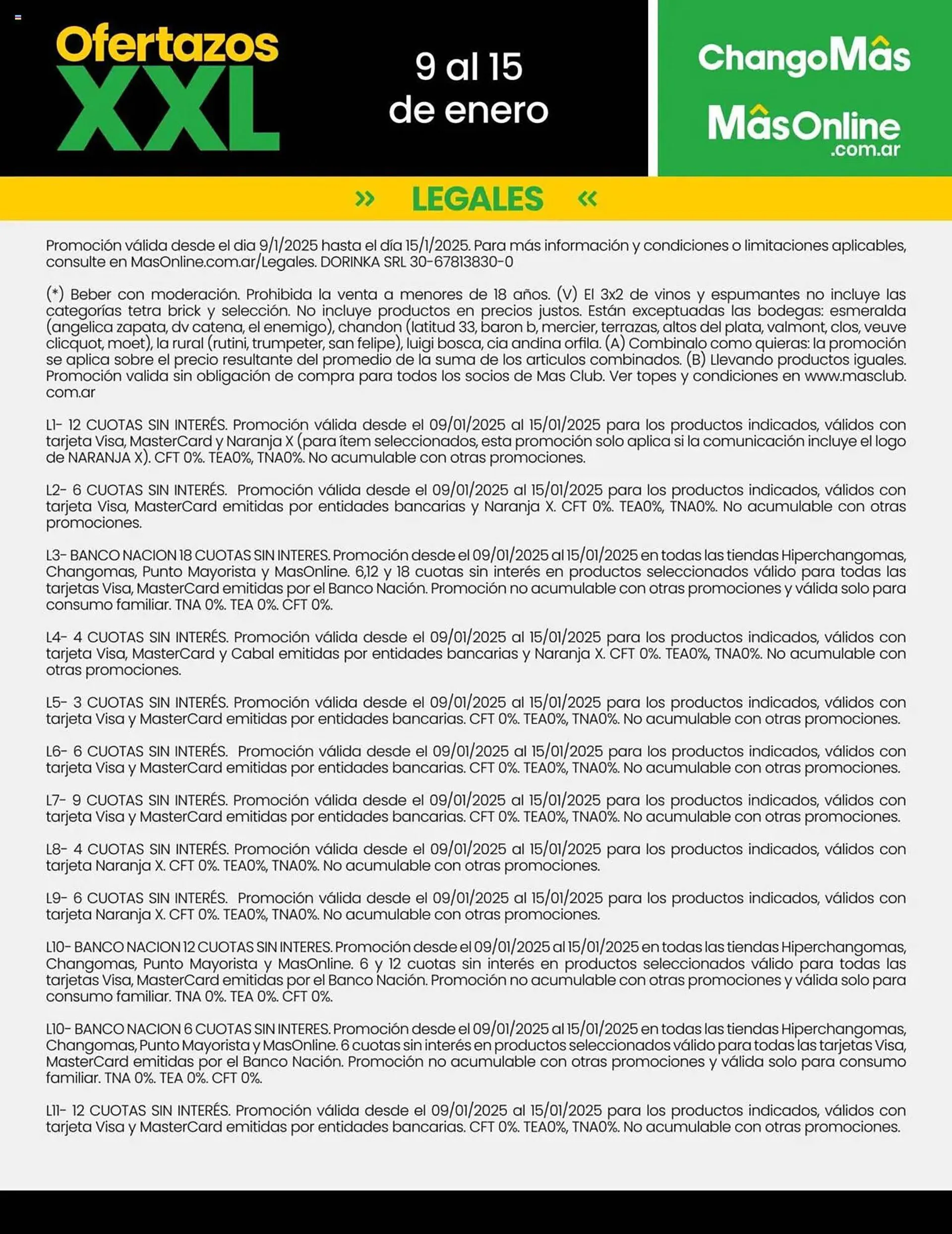 Ofertas de Catálogo Changomas 9 de enero al 15 de enero 2025 - Página 46 del catálogo