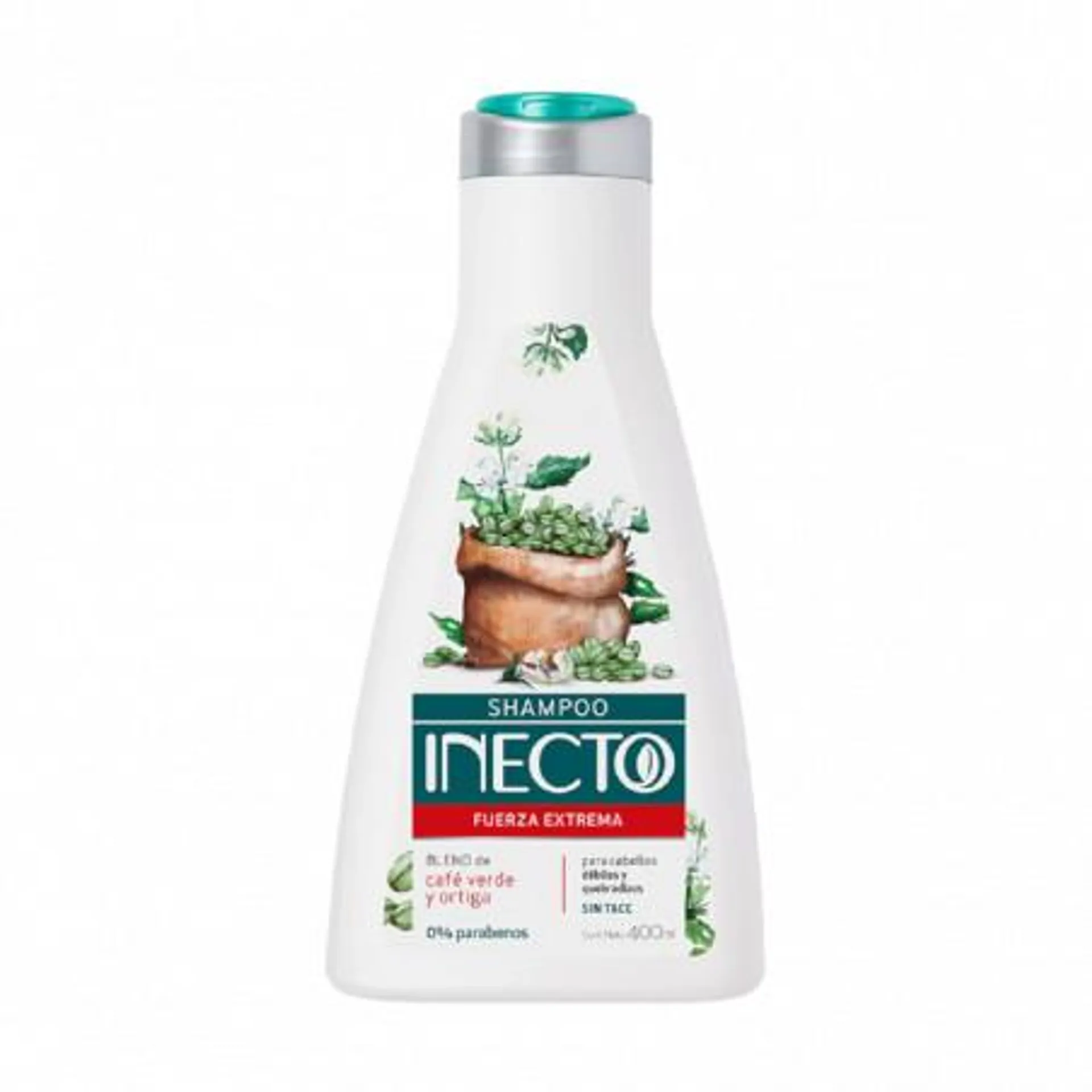 SHAMPOO INECTO FUERZA EXTREMA 400 ML.