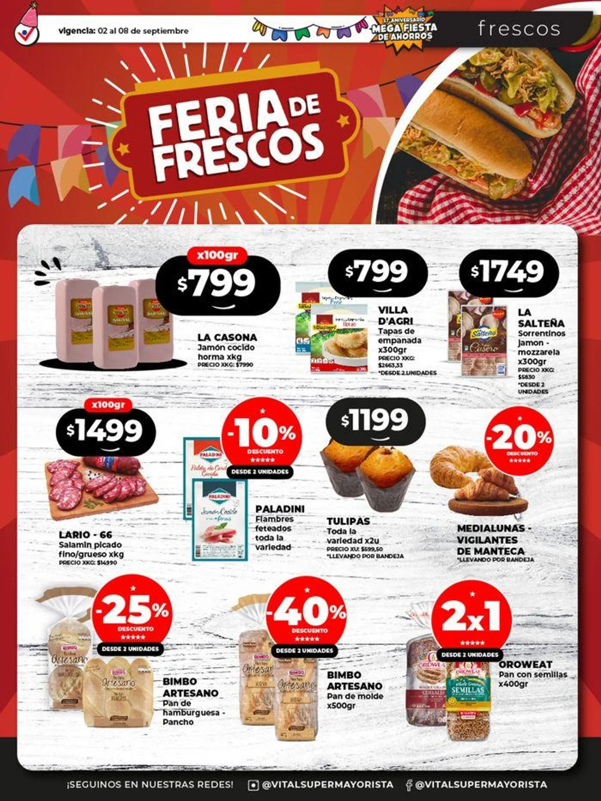 Ofertas de ¡Empezá la semana a puro AHORRO!! 2 de septiembre al 8 de septiembre 2024 - Página 22 del catálogo