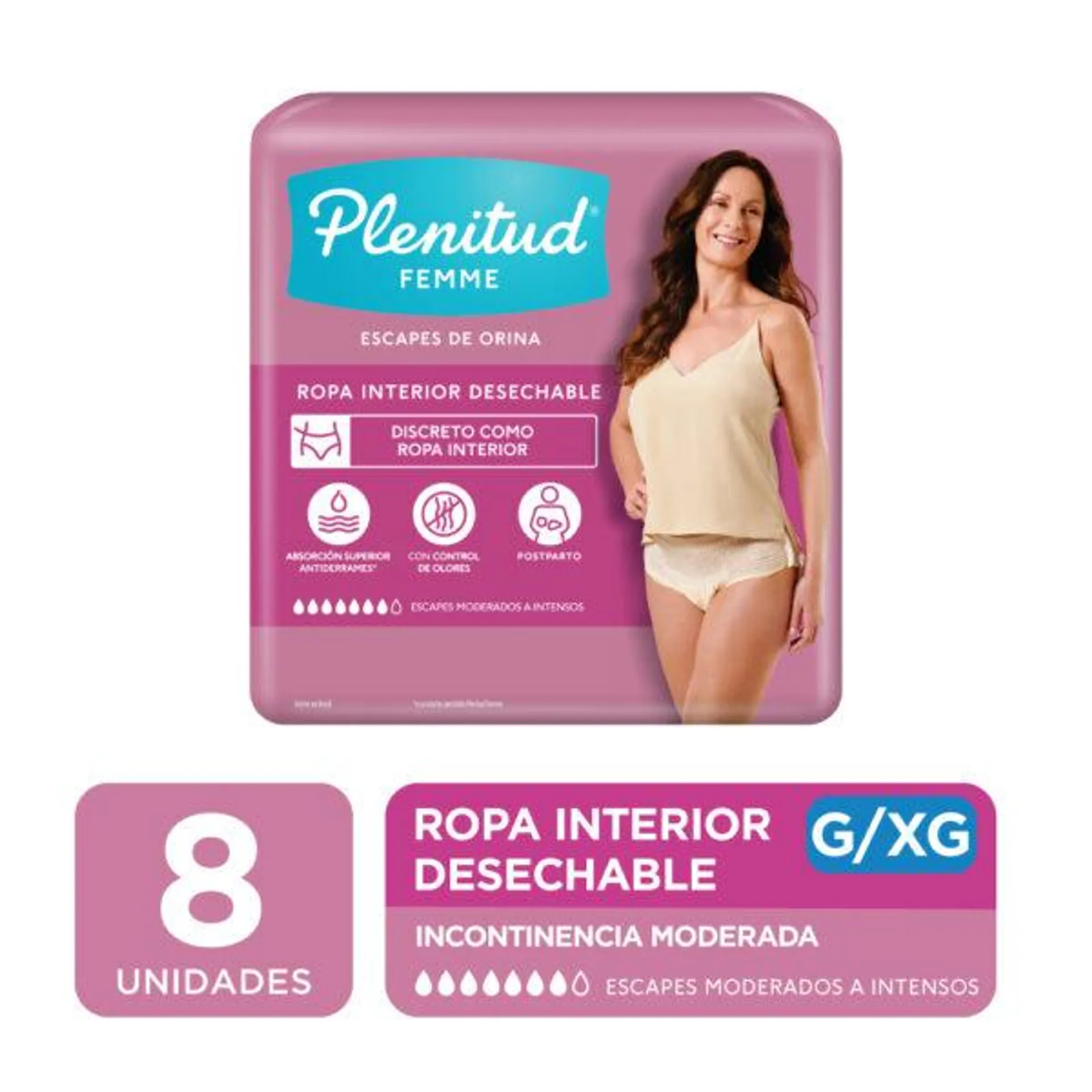 30242441 Plenitud Ropa Int Real Fit G/xg X8u.