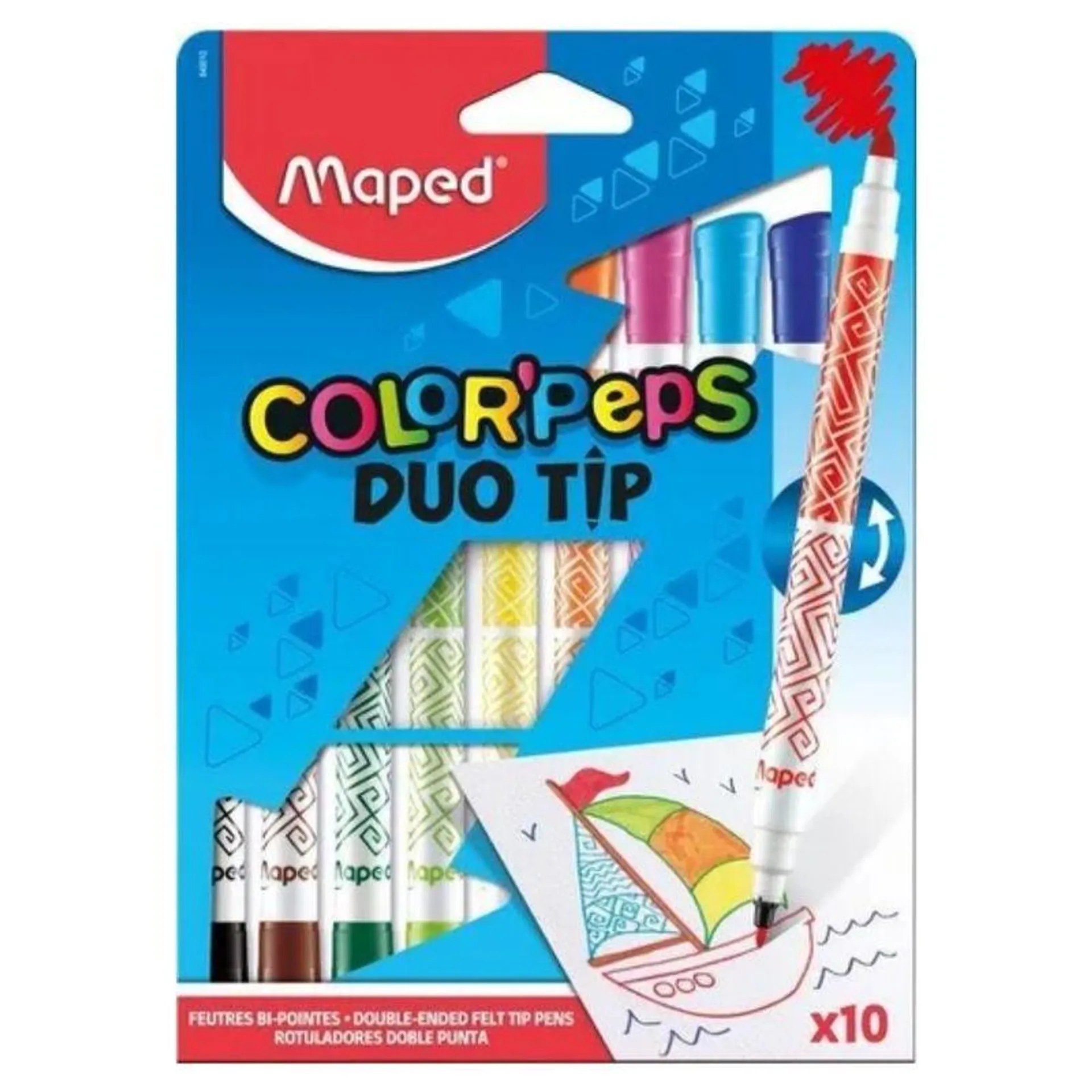 MARCADORES DUO TIP MAPED