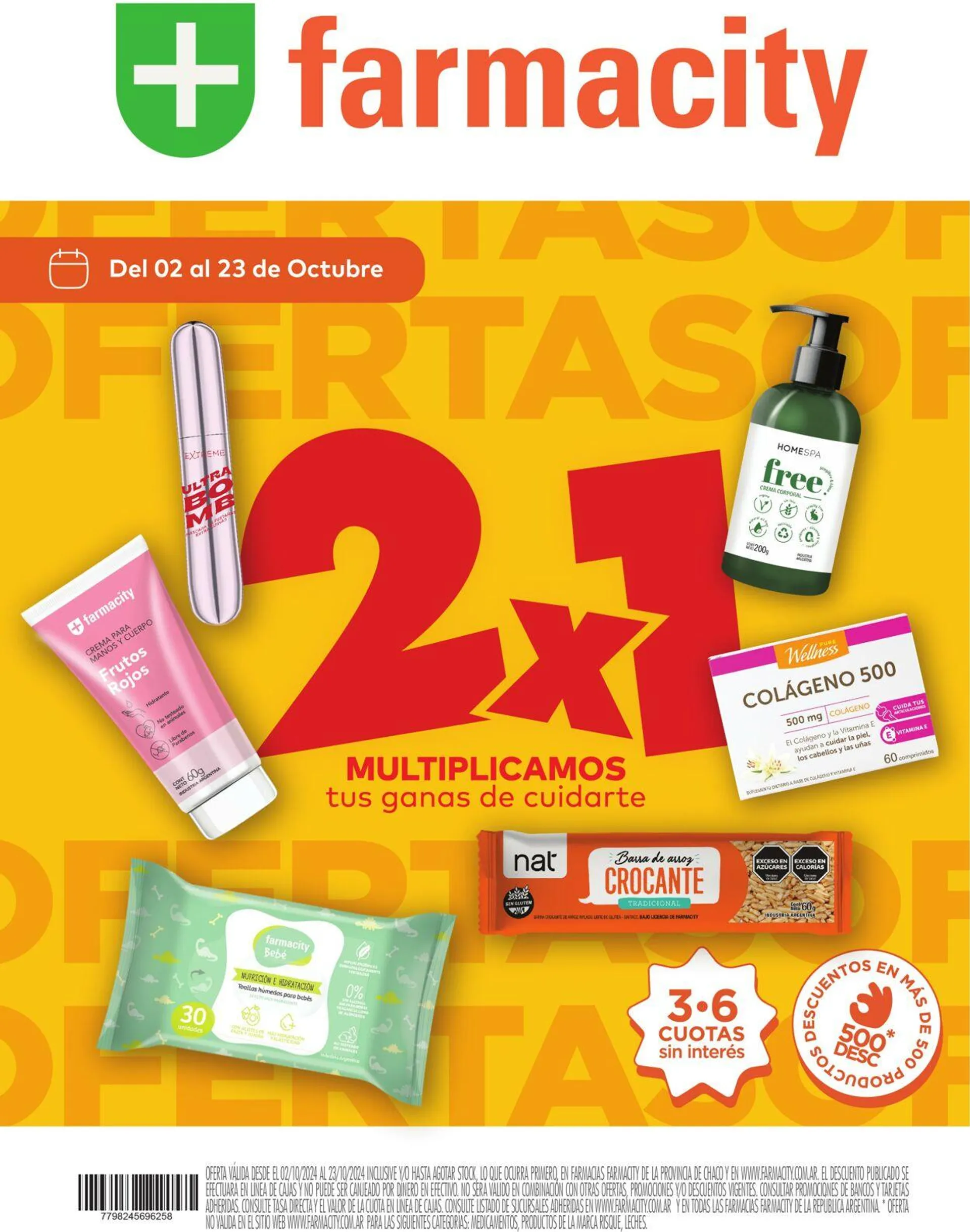 Ofertas de Farmacity 1 de octubre al 31 de octubre 2024 - Página 1 del catálogo