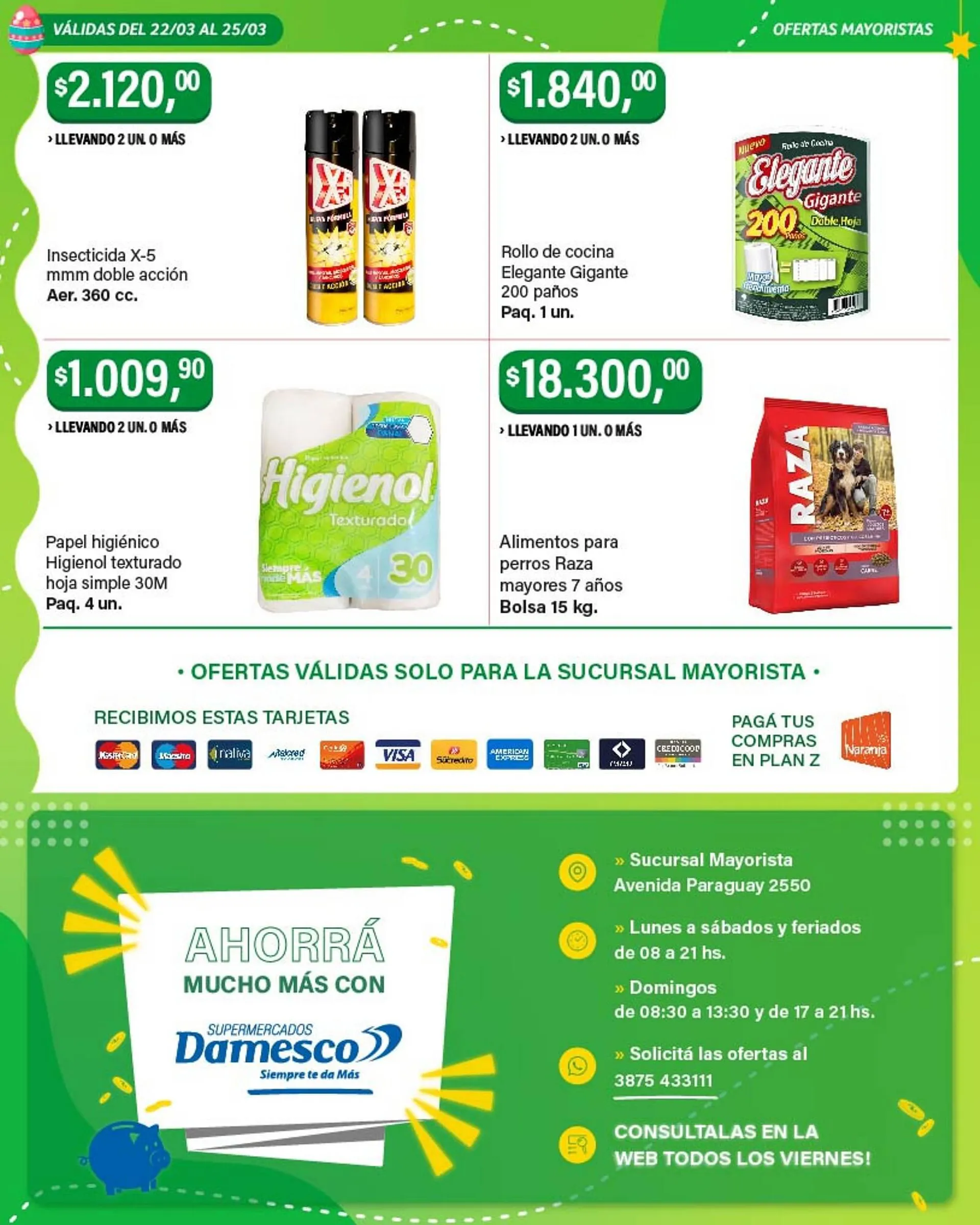 Ofertas de Catálogo Supermercados Damesco 24 de marzo al 25 de marzo 2024 - Página 12 del catálogo