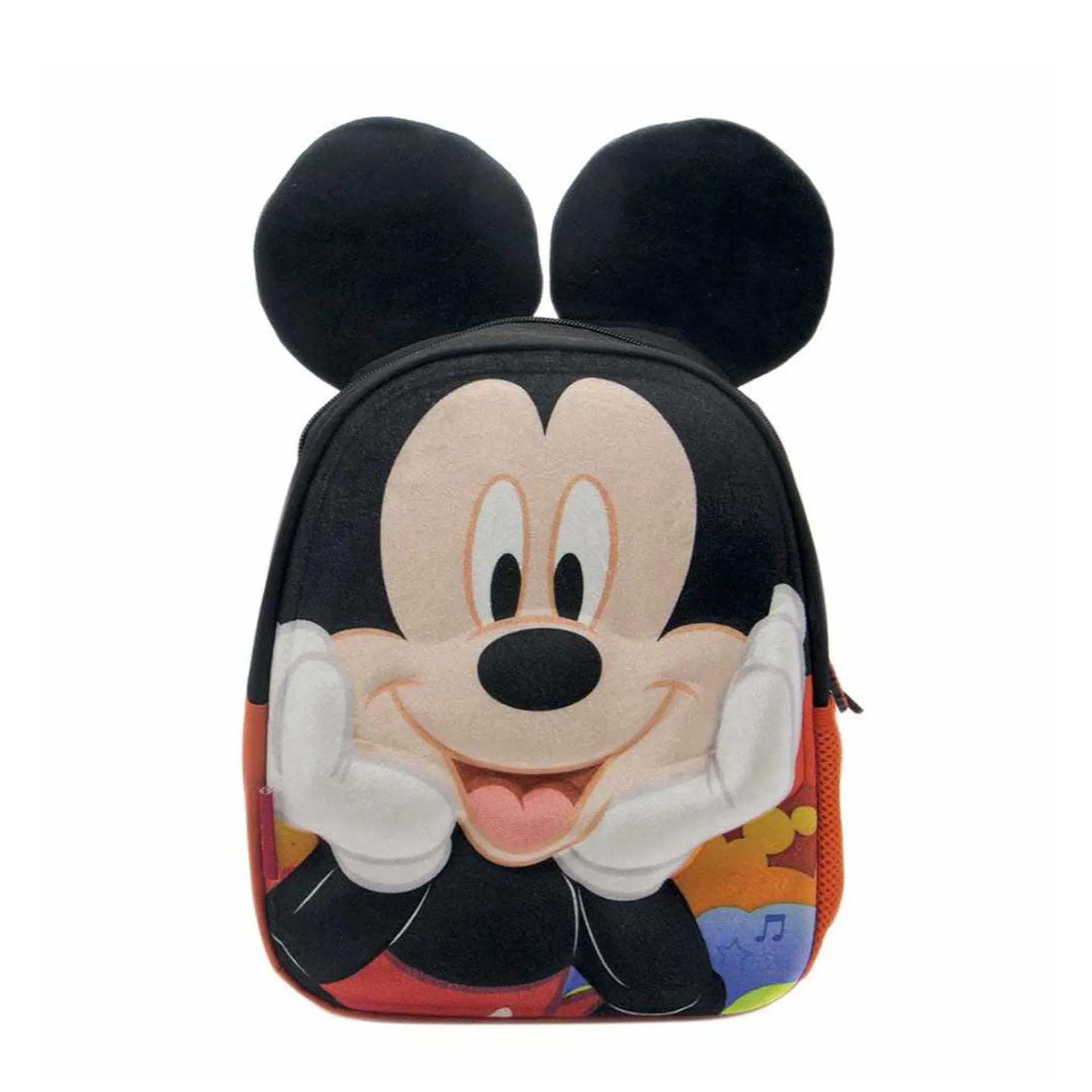 Mochila Mickey 12 Pulgadas Con Orejas