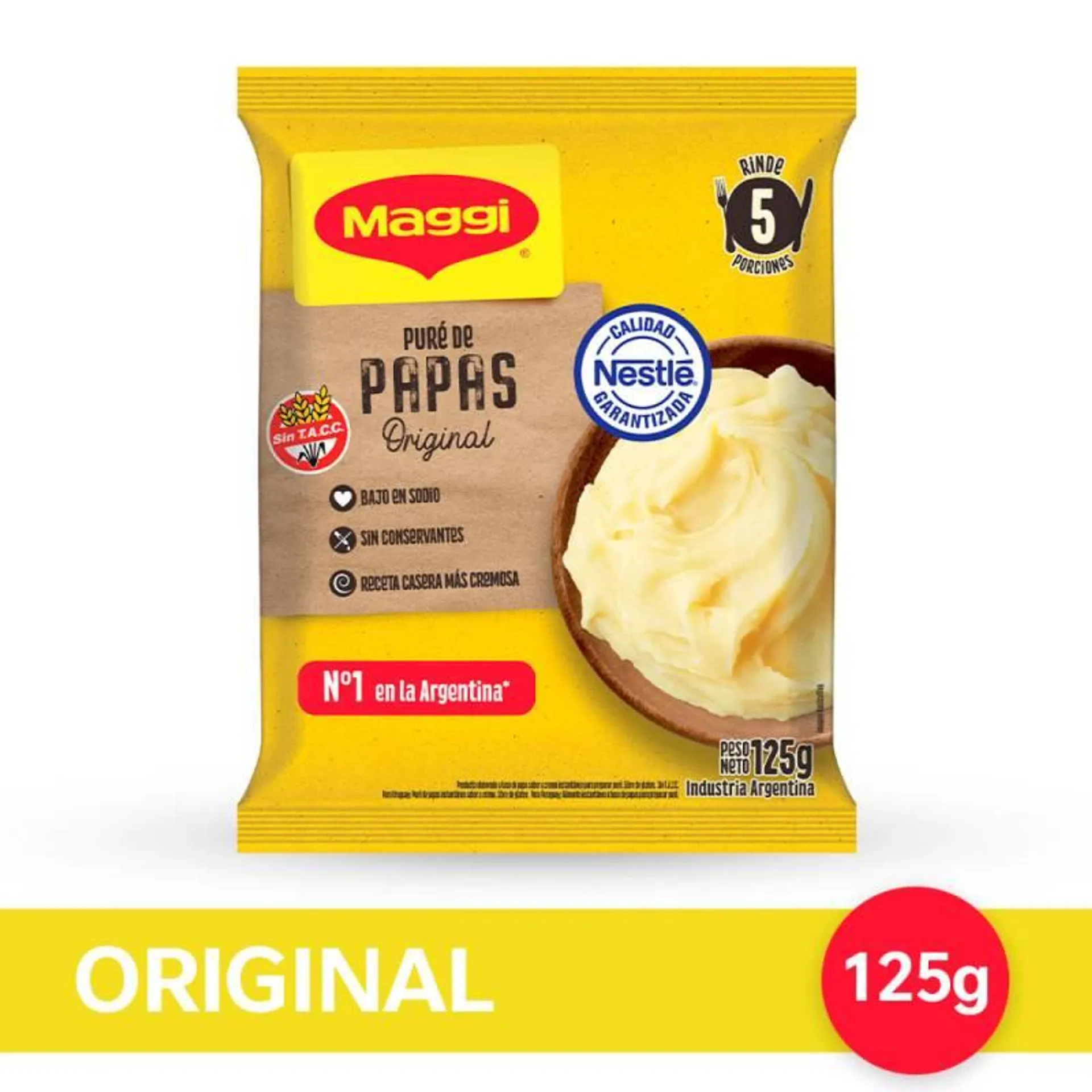 Puré de Papas Original x 125 g.