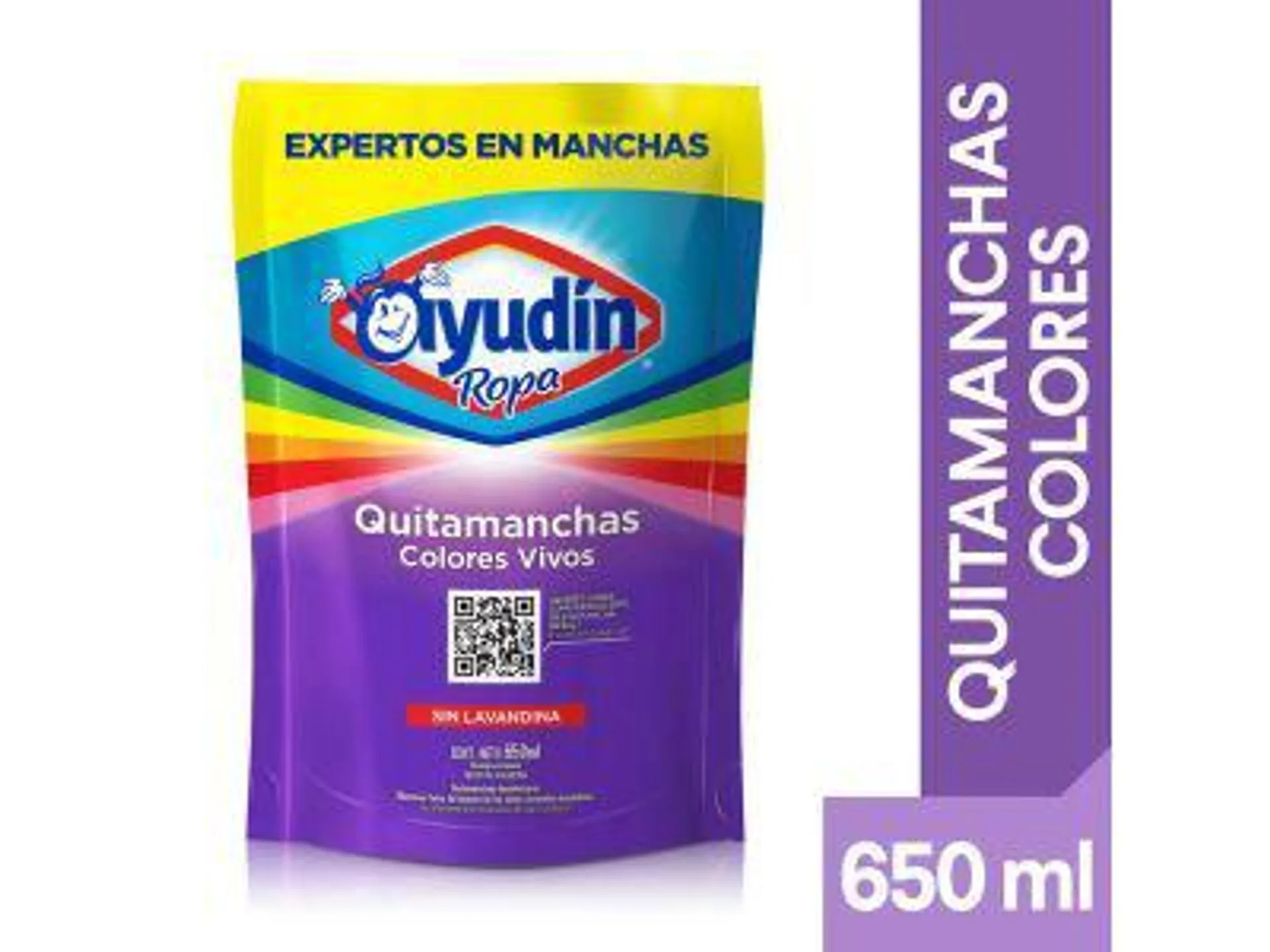 QUITAMANCHAS AYUDIN COLORES DOYPACK 650 cc