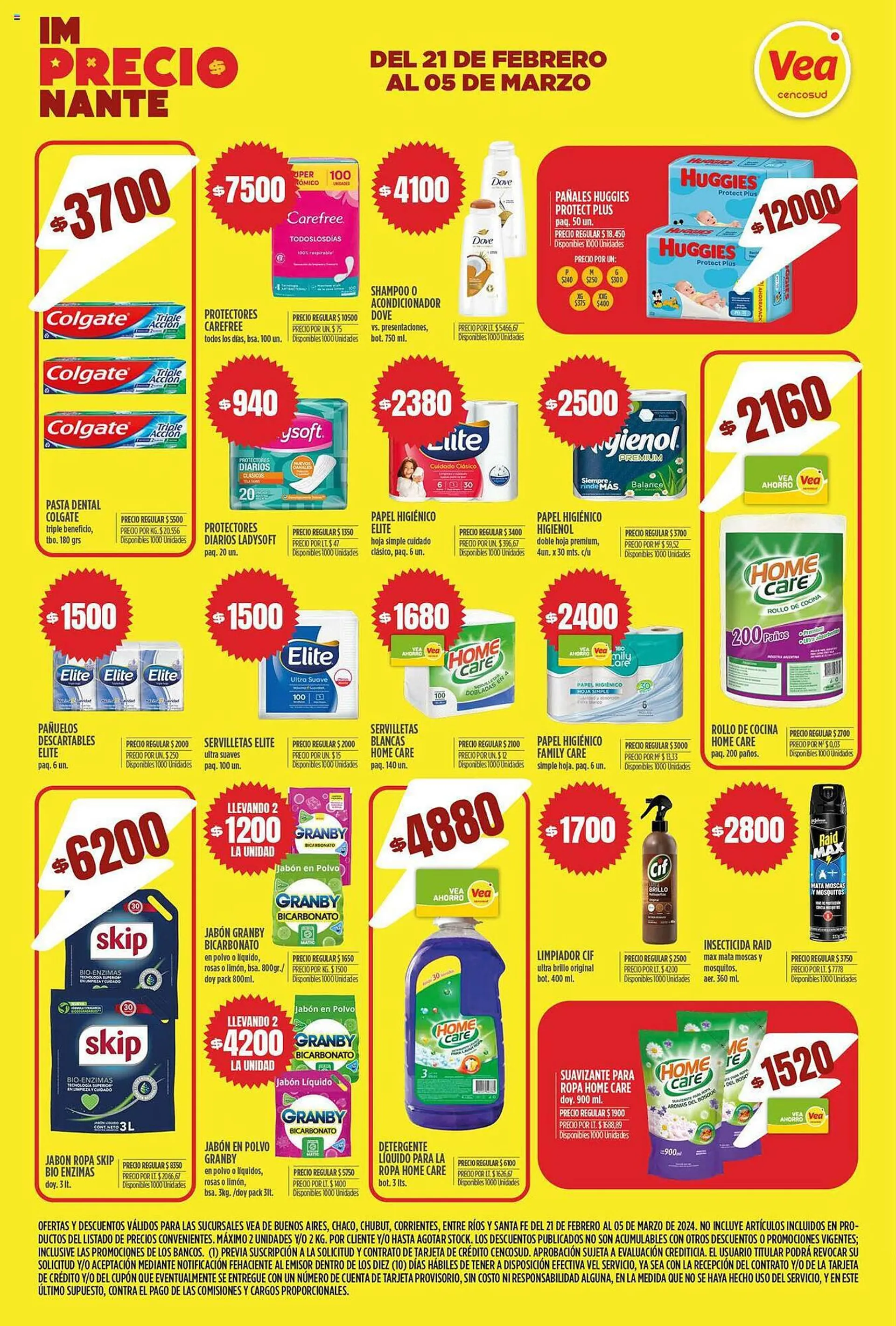 Ofertas de Catálogo Supermercados Vea 21 de febrero al 5 de marzo 2024 - Página  del catálogo