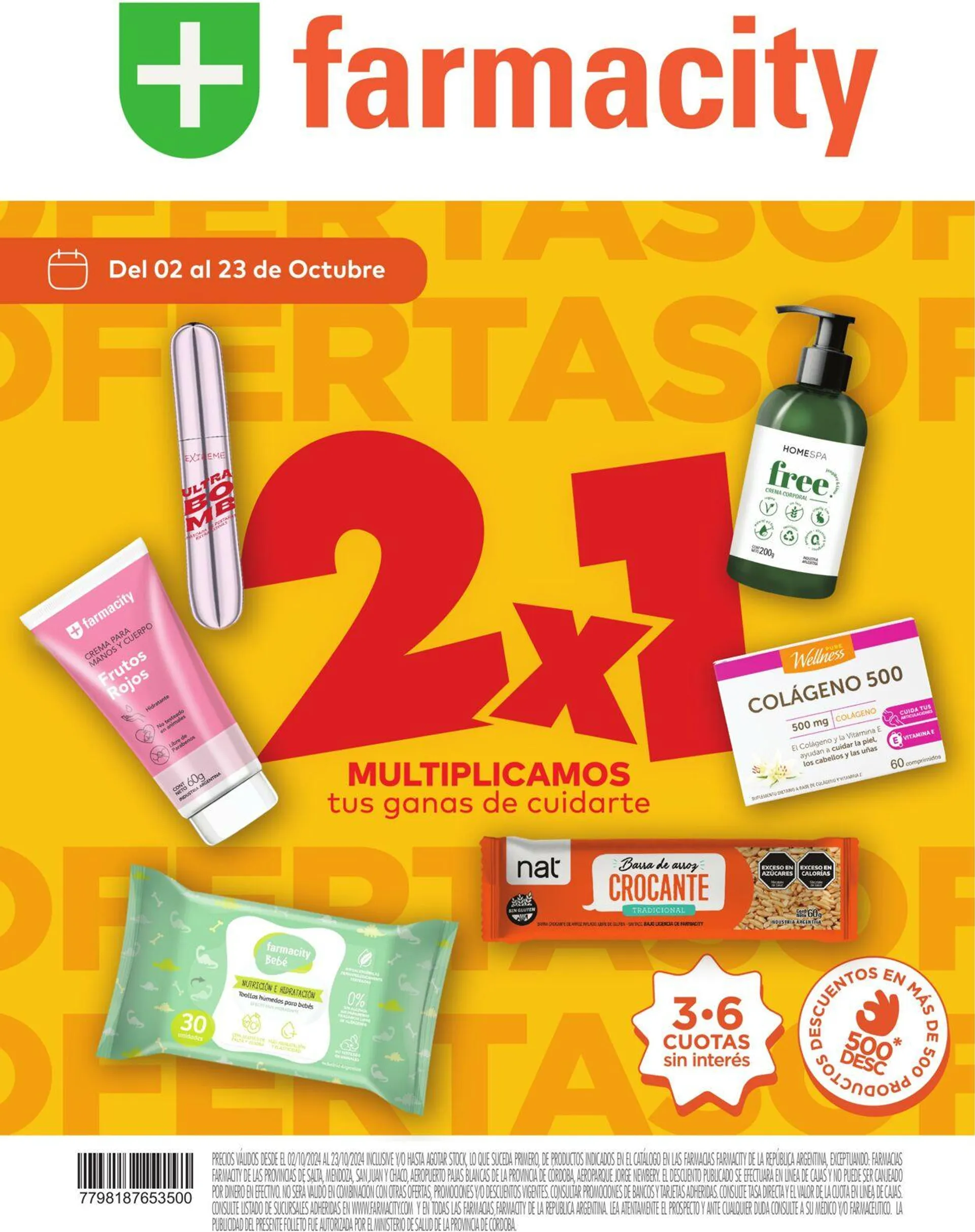 Ofertas de Farmacity 1 de octubre al 31 de octubre 2024 - Página 1 del catálogo