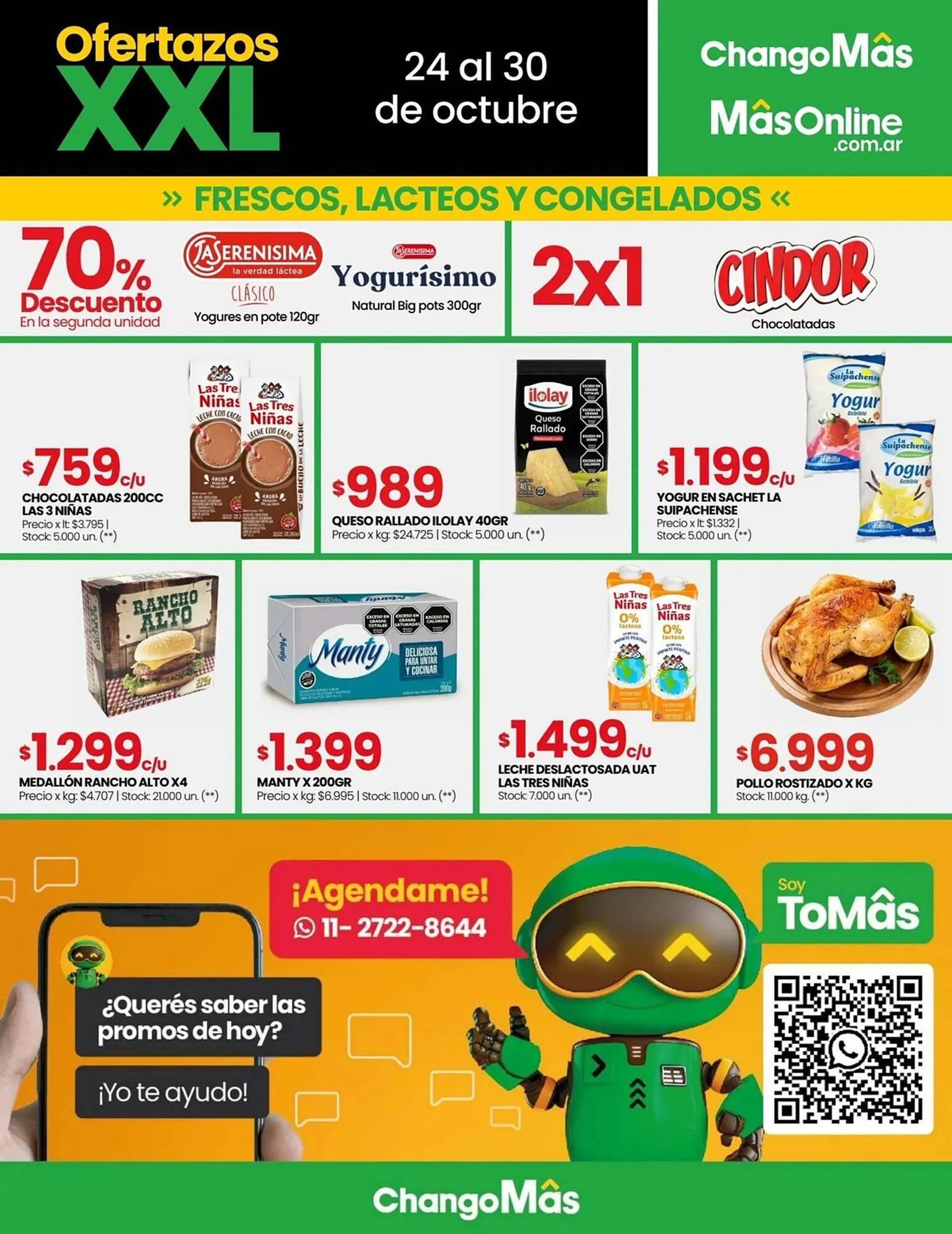 Ofertas de Catálogo Changomas 28 de octubre al 30 de octubre 2024 - Página 10 del catálogo