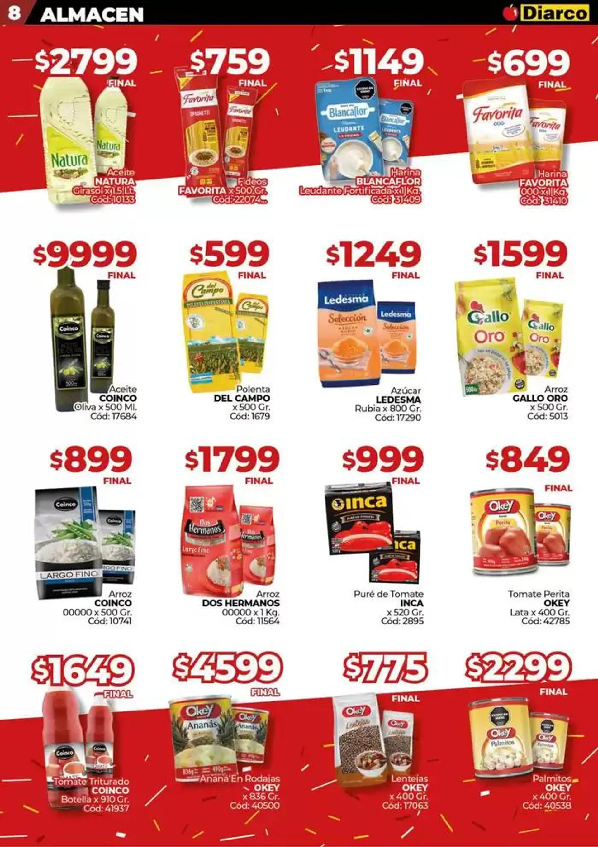 Ofertas de Diarco Ofertas Pueblo Sur 30 de septiembre al 4 de octubre 2024 - Página 10 del catálogo