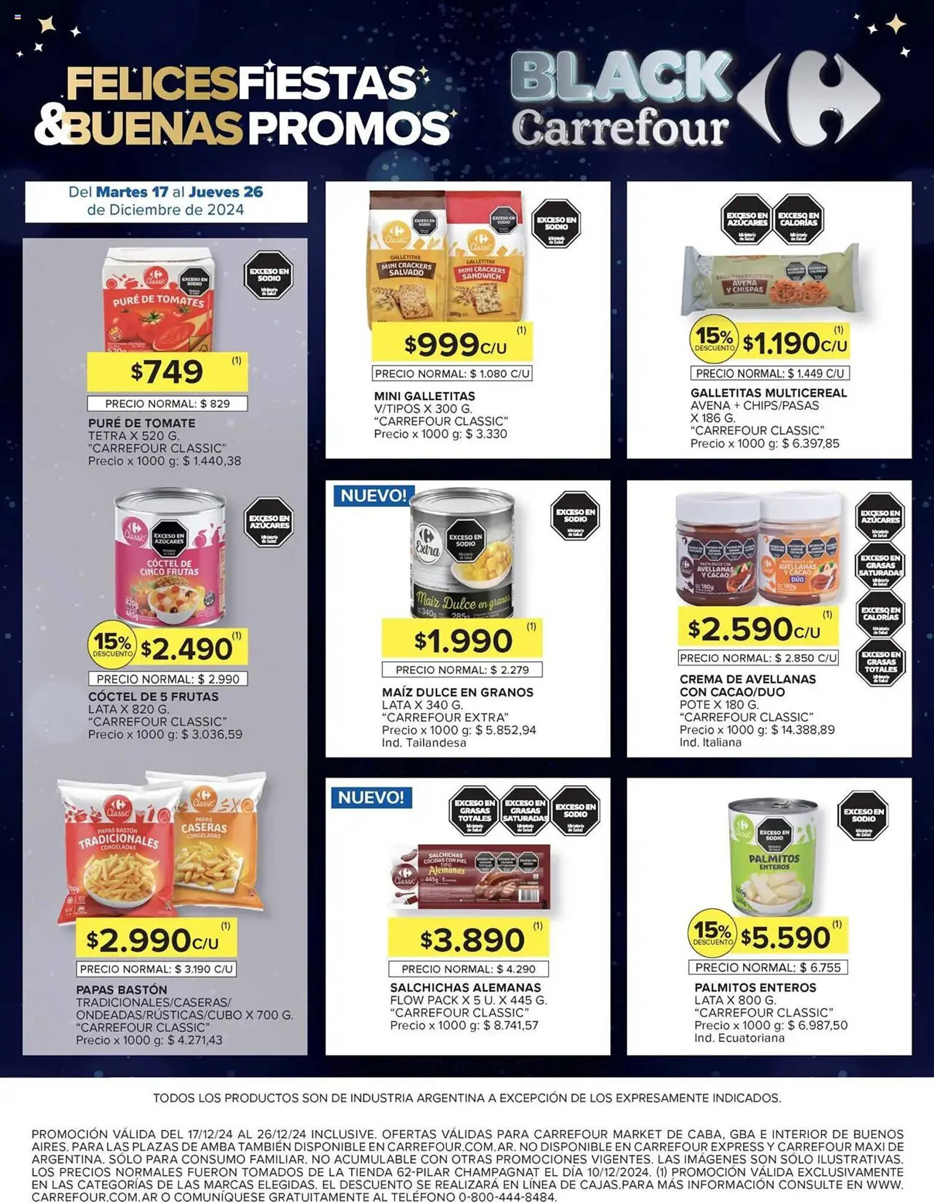 Ofertas de Catálogo Carrefour Market 17 de diciembre al 26 de diciembre 2024 - Página 17 del catálogo