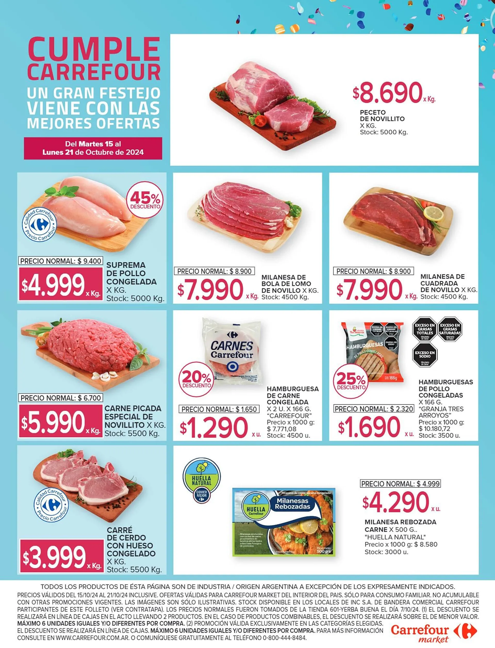 Ofertas de Catálogo Carrefour Market 15 de octubre al 21 de octubre 2024 - Página 12 del catálogo