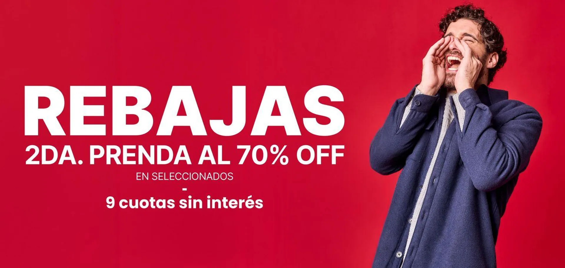 Rebajas 2da Prenda al 70% OFF - 1