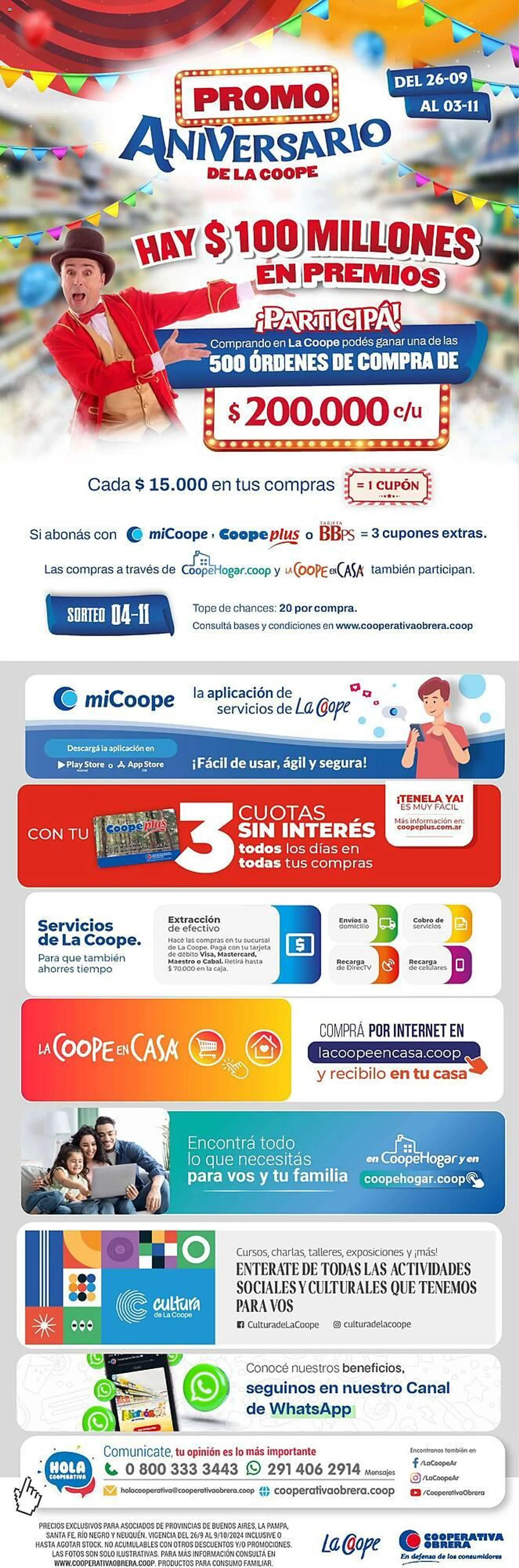 Ofertas de Catálogo Cooperativa Obrera 26 de septiembre al 9 de octubre 2024 - Página 9 del catálogo