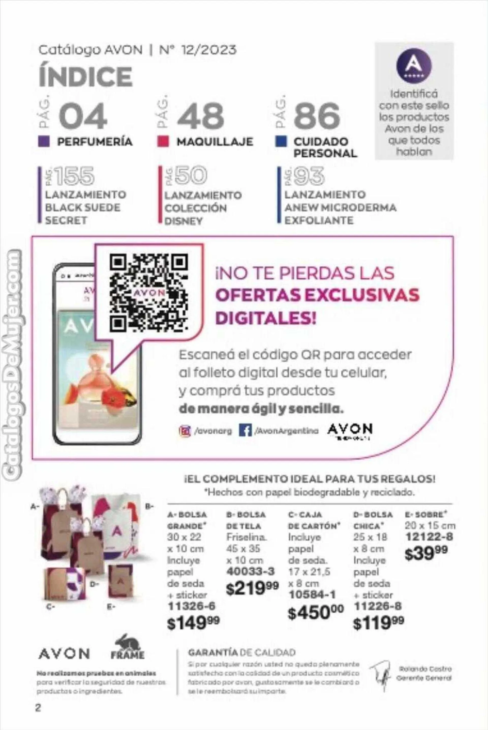 Ofertas de Catálogo Avon 3 de agosto al 30 de septiembre 2023 - Página 2 del catálogo