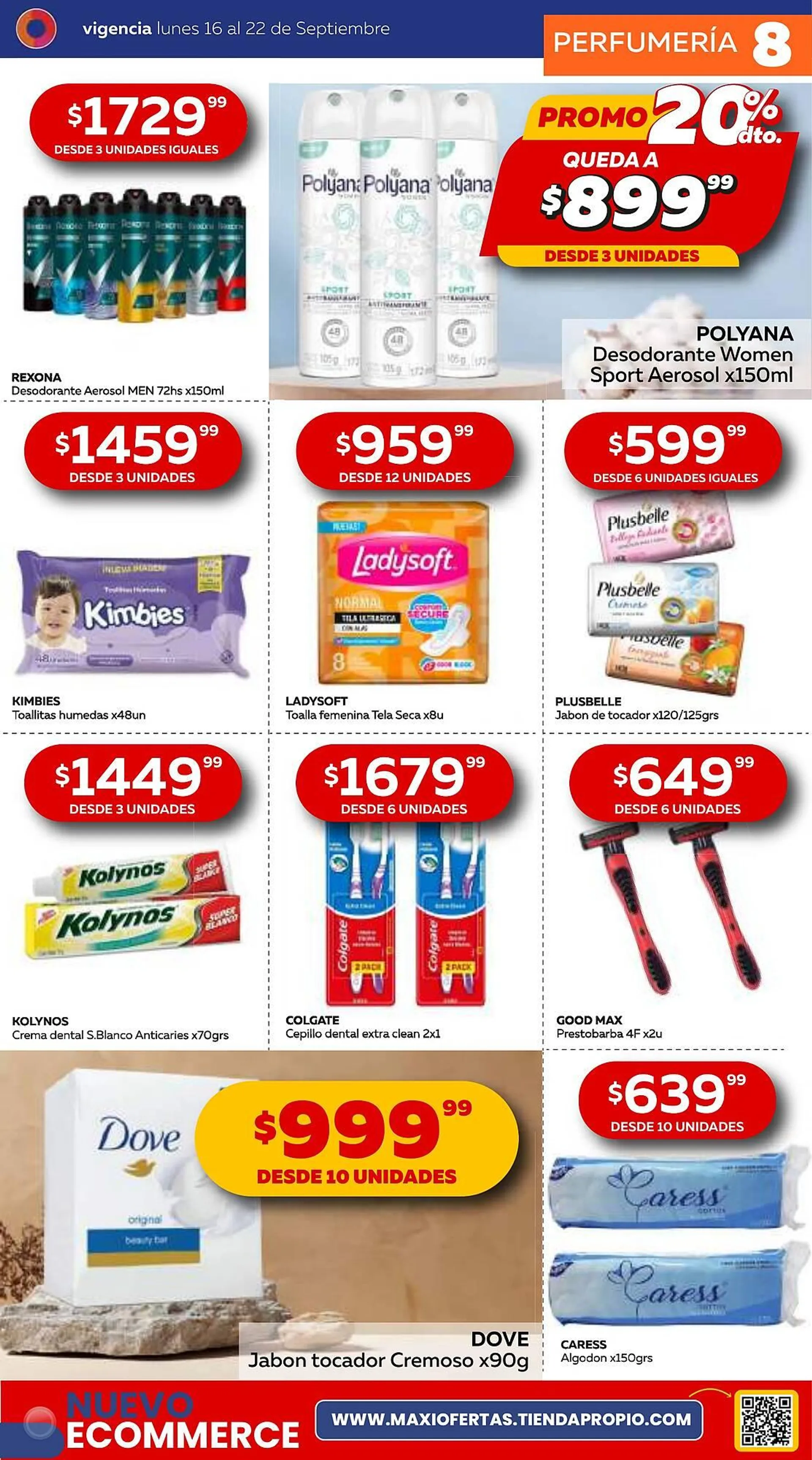 Ofertas de Catálogo Maxi Ofertas 16 de septiembre al 22 de septiembre 2024 - Página 8 del catálogo