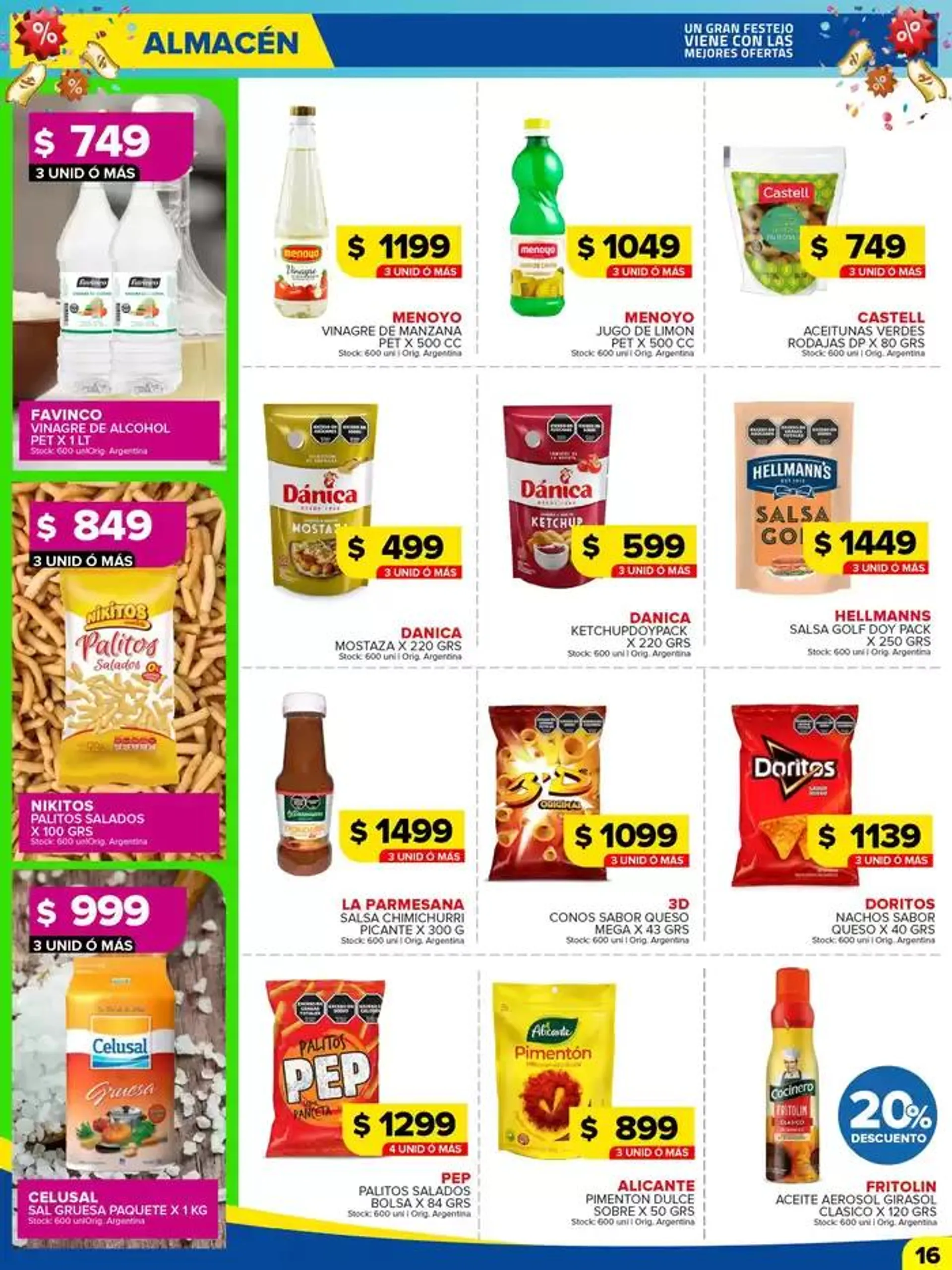 Ofertas de OFERTAS SEMANALES 7 de octubre al 13 de octubre 2024 - Página 16 del catálogo