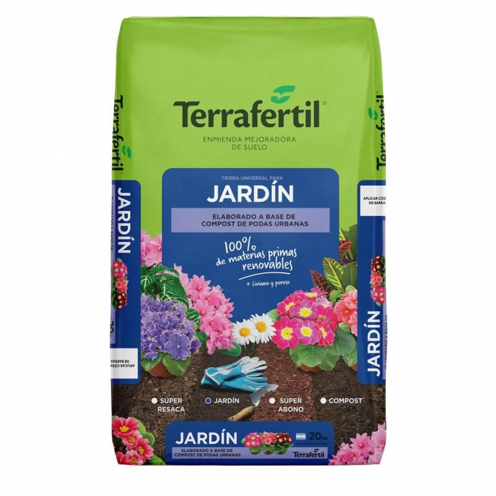 Tierra Fertilizada Terrafertil x 5 Kg.