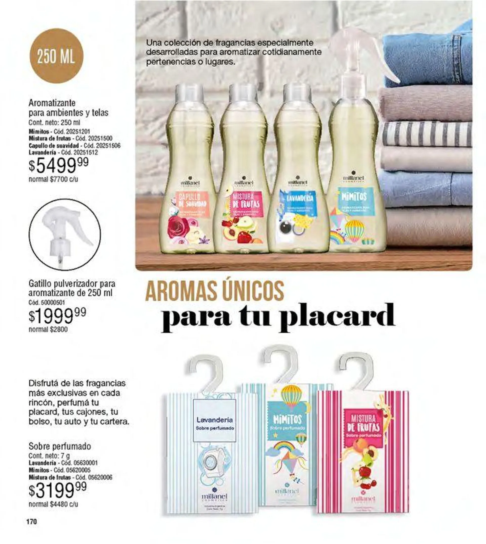 Ofertas de Catálogo Cosmeticos Millanel C8/24 5 de julio al 28 de julio 2024 - Página 170 del catálogo