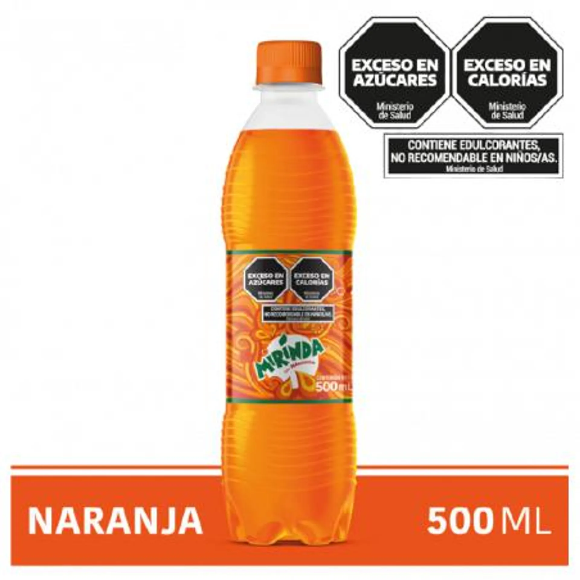 GASEOSAS MIRINDA NARANJA 500 CC.