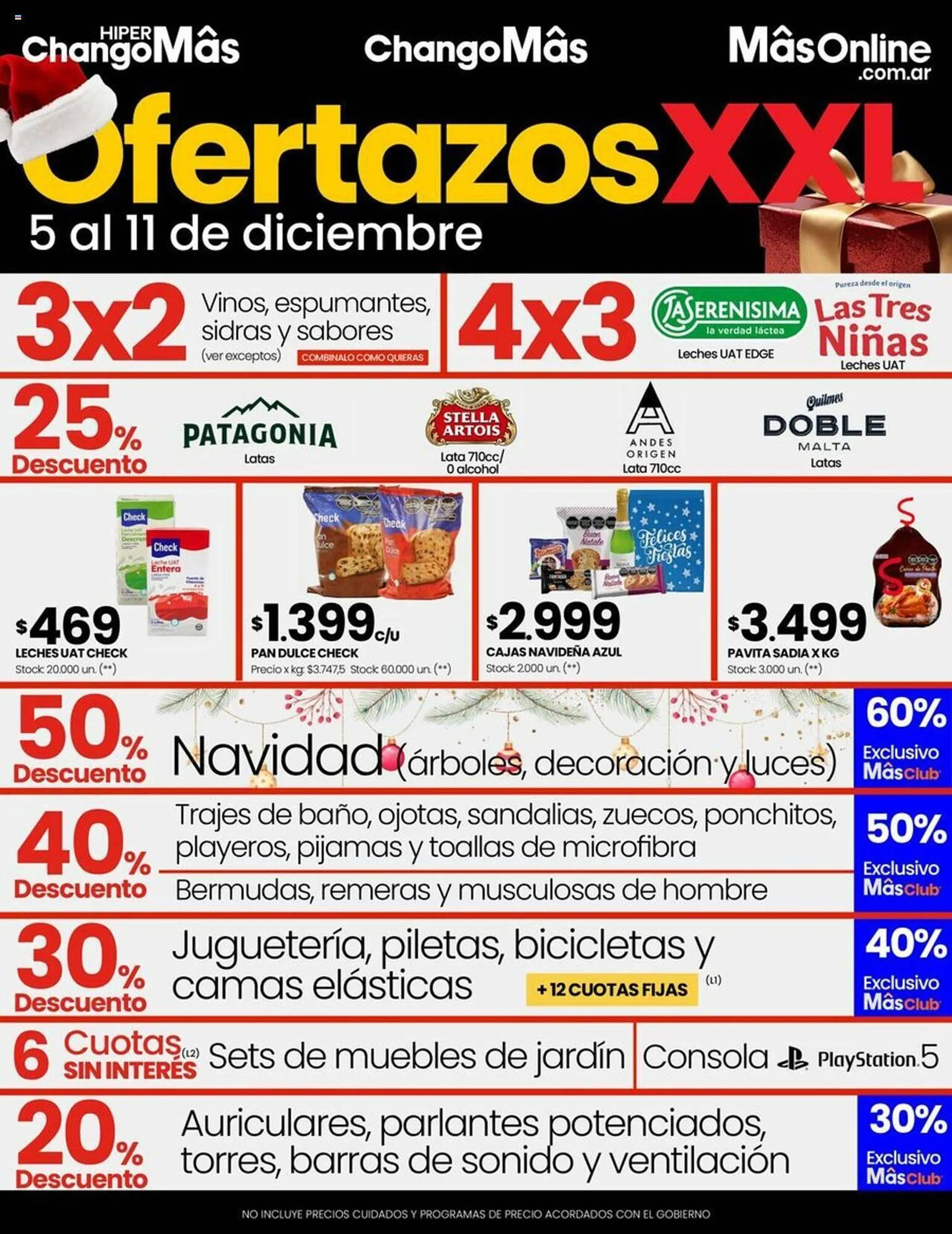 Ofertas de Catálogo Changomas 5 de diciembre al 11 de diciembre 2023 - Página 1 del catálogo