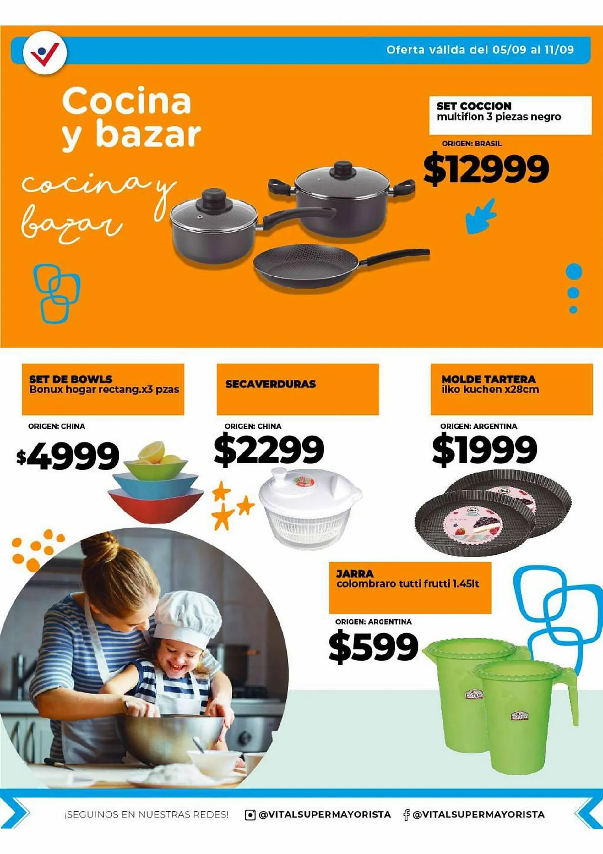 Ofertas de Catálogo Supermayorista Vital 5 de septiembre al 11 de septiembre 2023 - Página 3 del catálogo