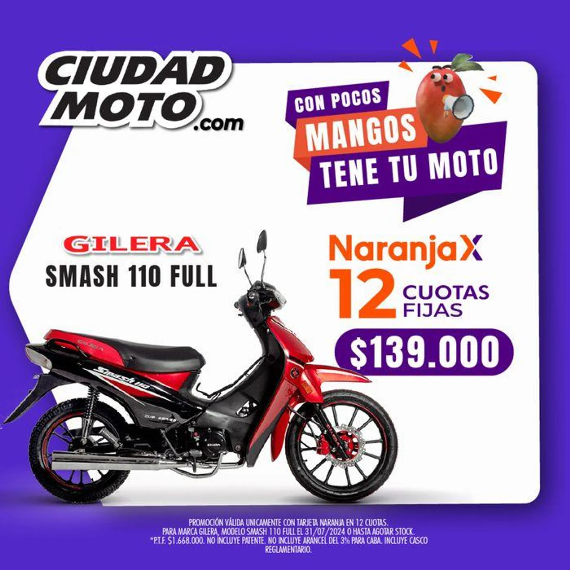 Ofertas de Ofertas Julio Ciudad Moto 18 de julio al 31 de julio 2024 - Página 4 del catálogo