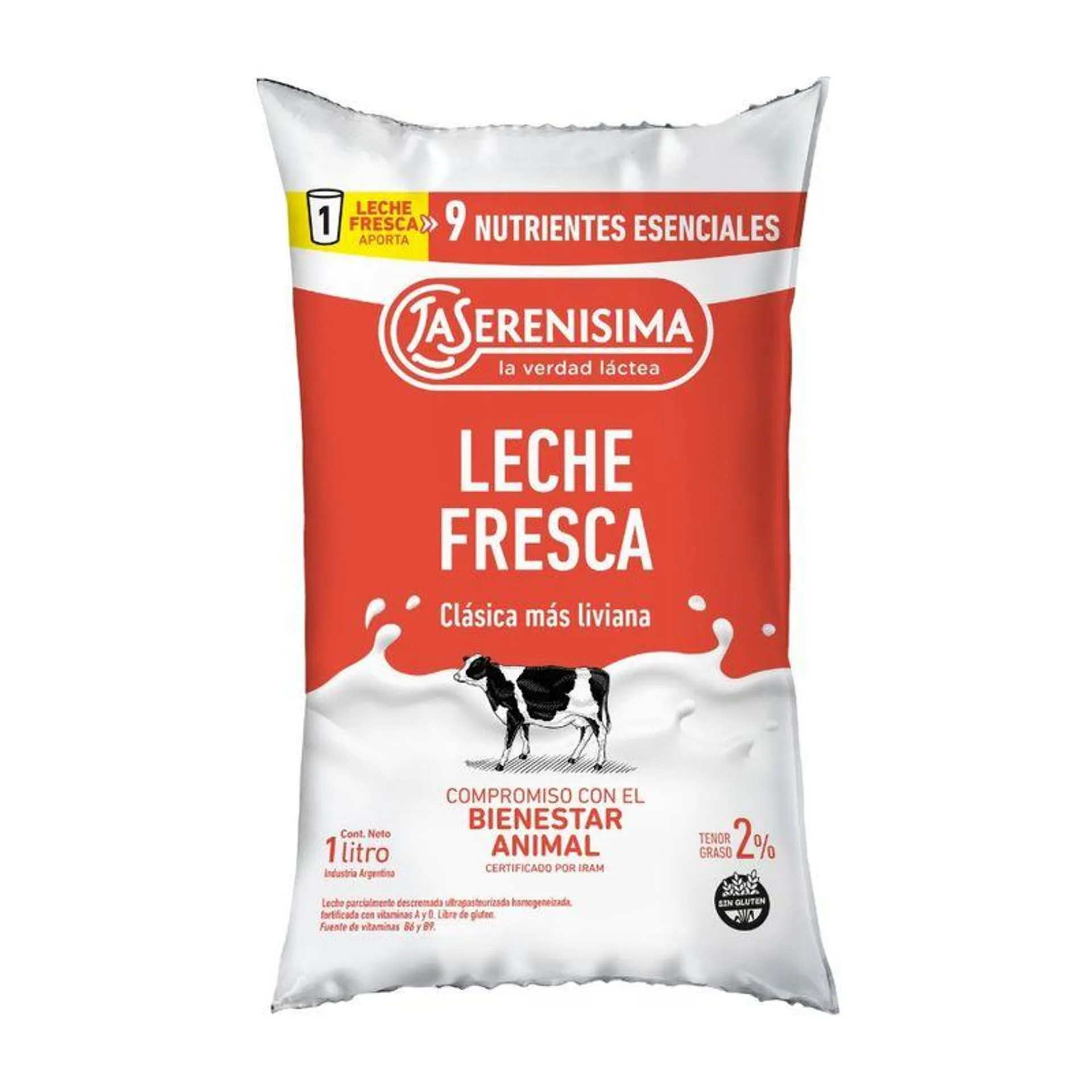 Leche Multidefensa 2% La Serenisima 1 Lt.