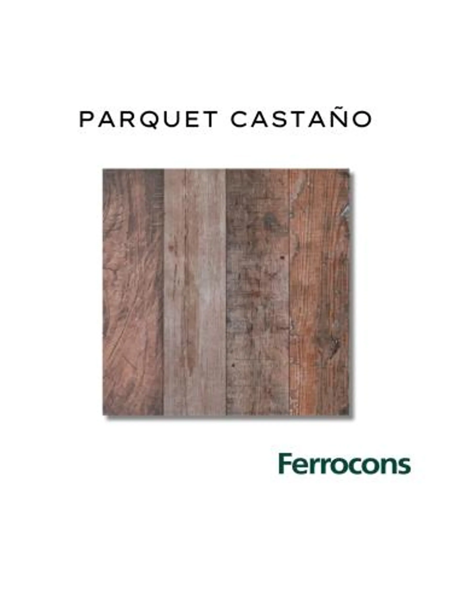 CORTINES PARQUET CASTAÑO 45 X45 M2