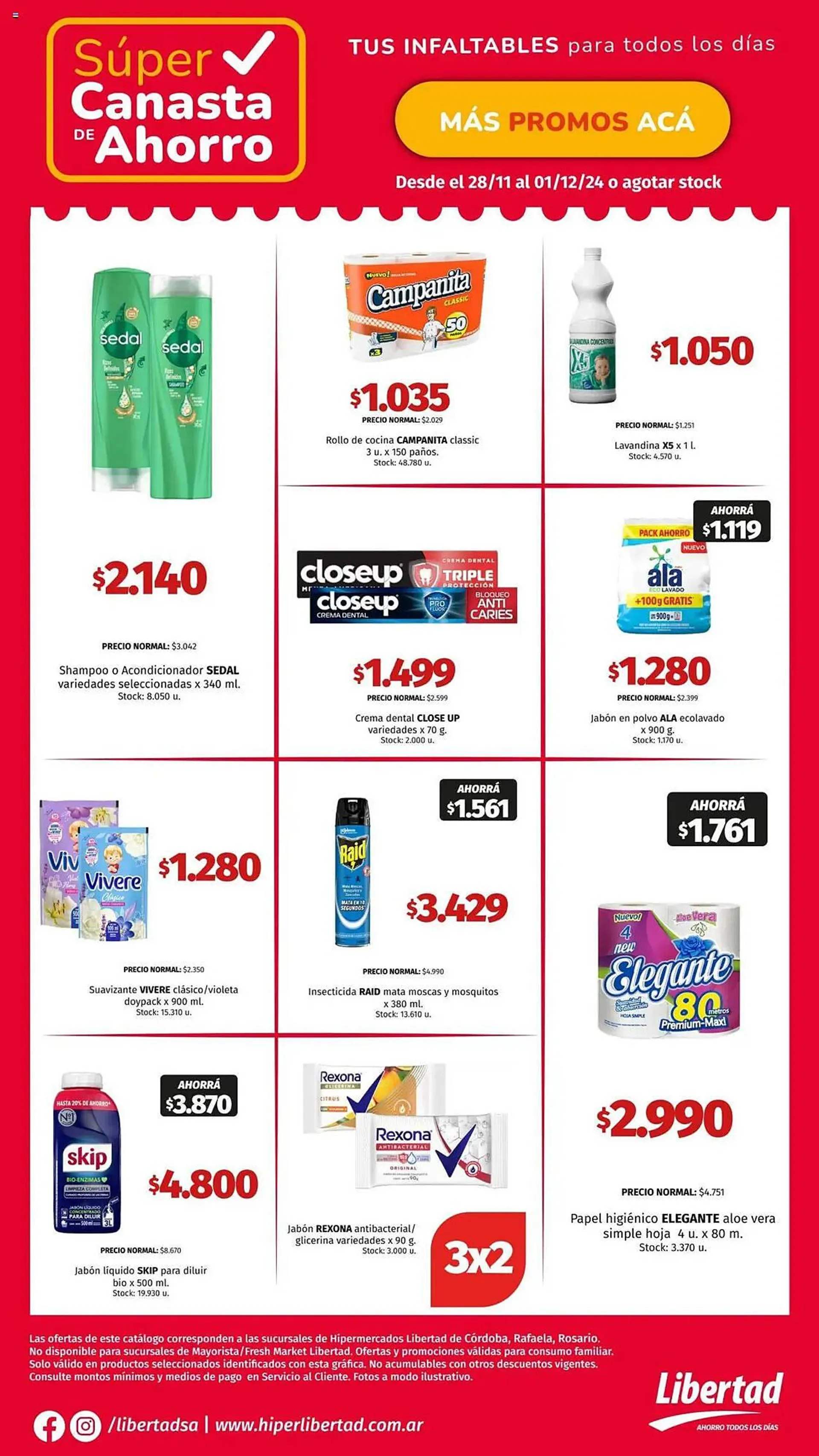 Ofertas de Catálogo Hipermercado Libertad 28 de noviembre al 1 de diciembre 2024 - Página 5 del catálogo