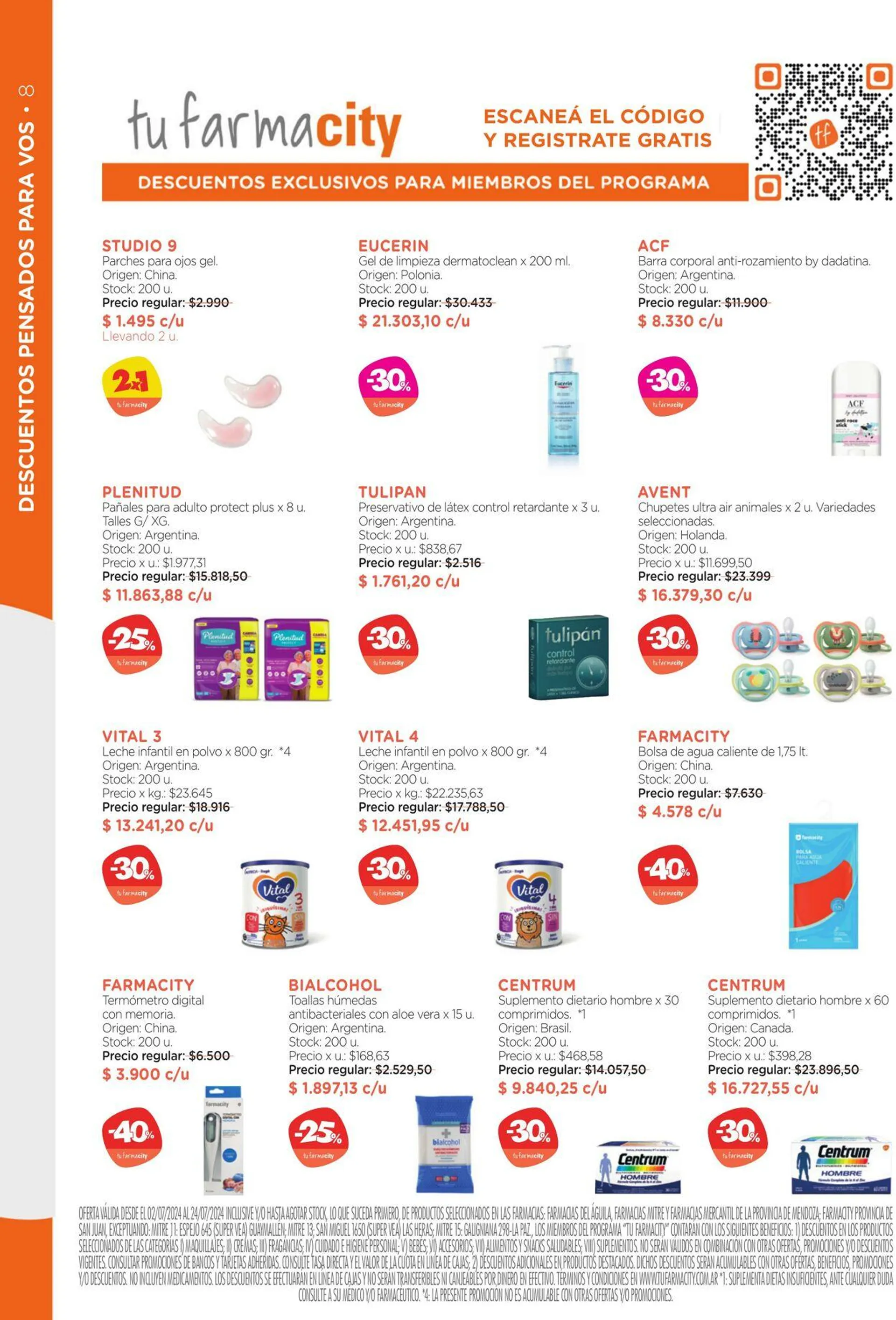 Ofertas de Farmacity 1 de julio al 31 de julio 2024 - Página 8 del catálogo