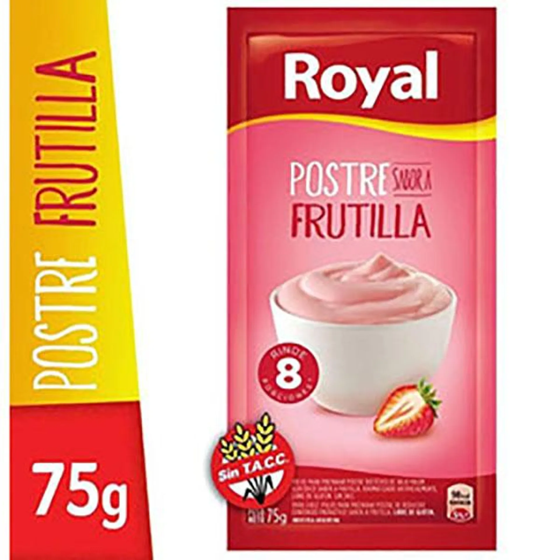 ROYAL POSTRE FRUTILLA X75G