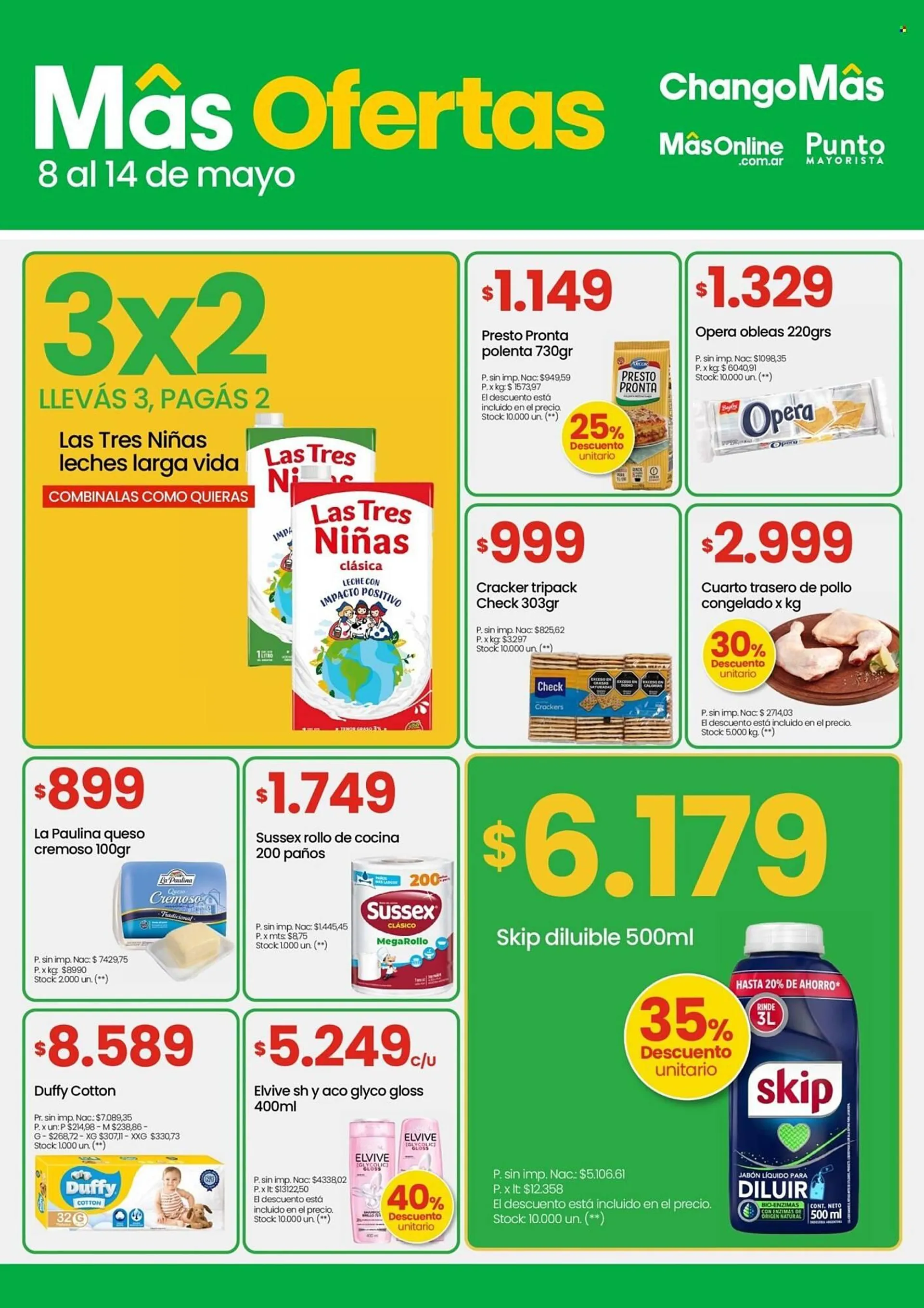 Ofertas de Catálogo Changomas 8 de mayo al 14 de mayo 2025 - Página 1 del catálogo