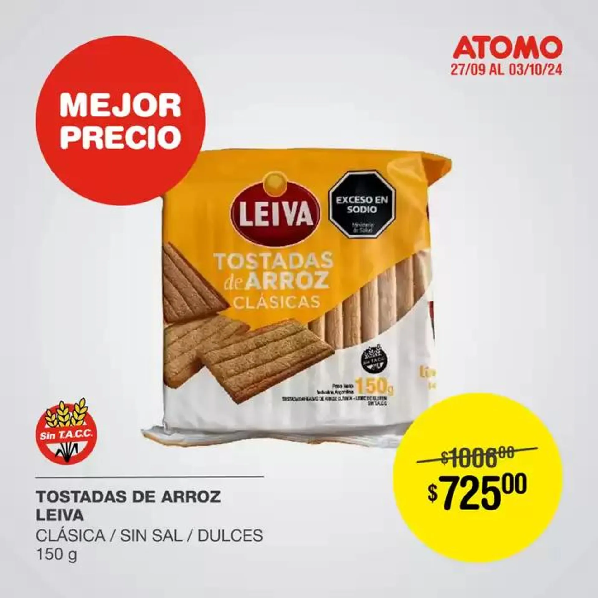 Ofertas de Ofertas Atomo Conviene 3 de octubre al 17 de octubre 2024 - Página 4 del catálogo