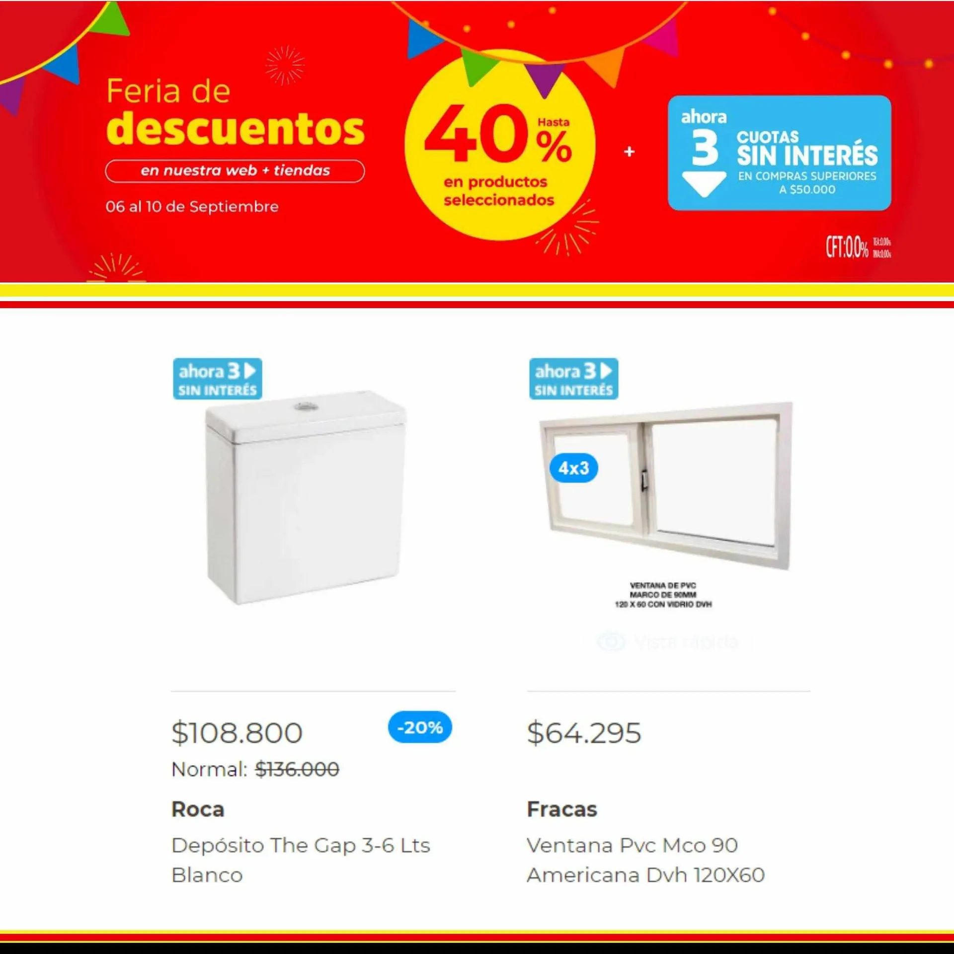 Ofertas de Catálogo Easy 6 de septiembre al 10 de septiembre 2023 - Página 9 del catálogo