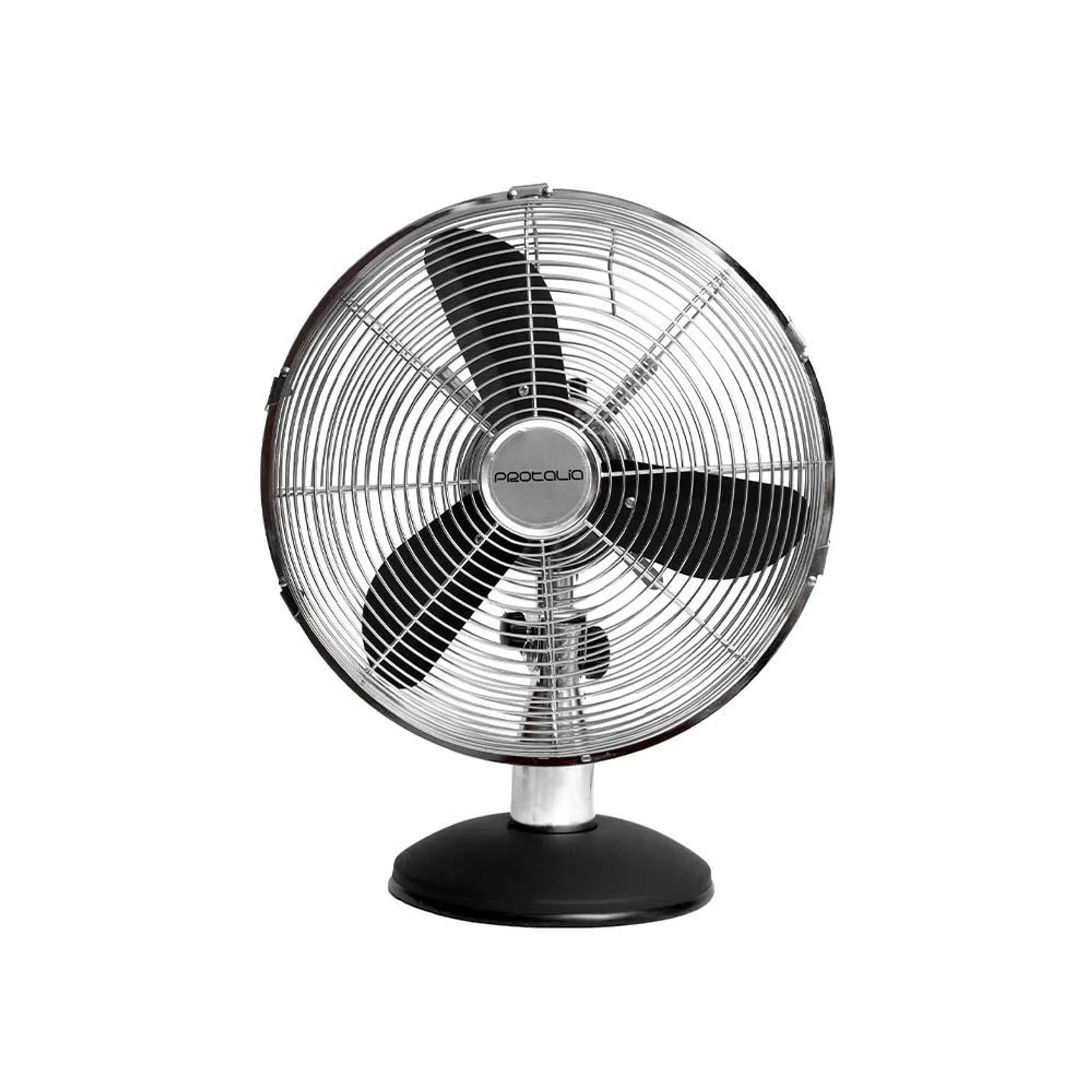 Ventilador Mesa Retro Protalia 12" Cromo