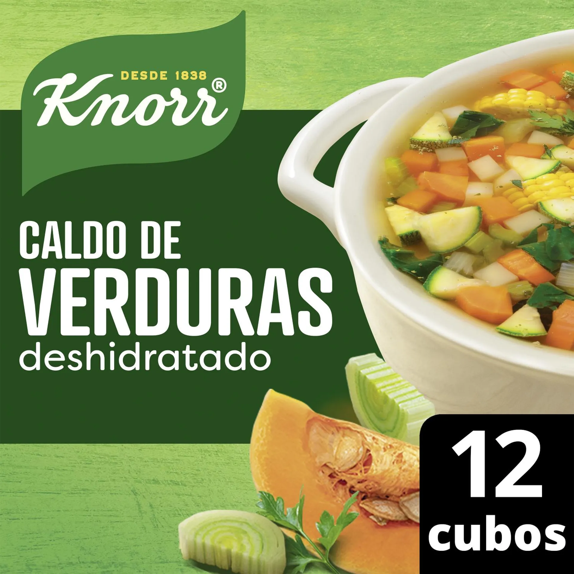 KNORR CALDO VERDURA X 12U