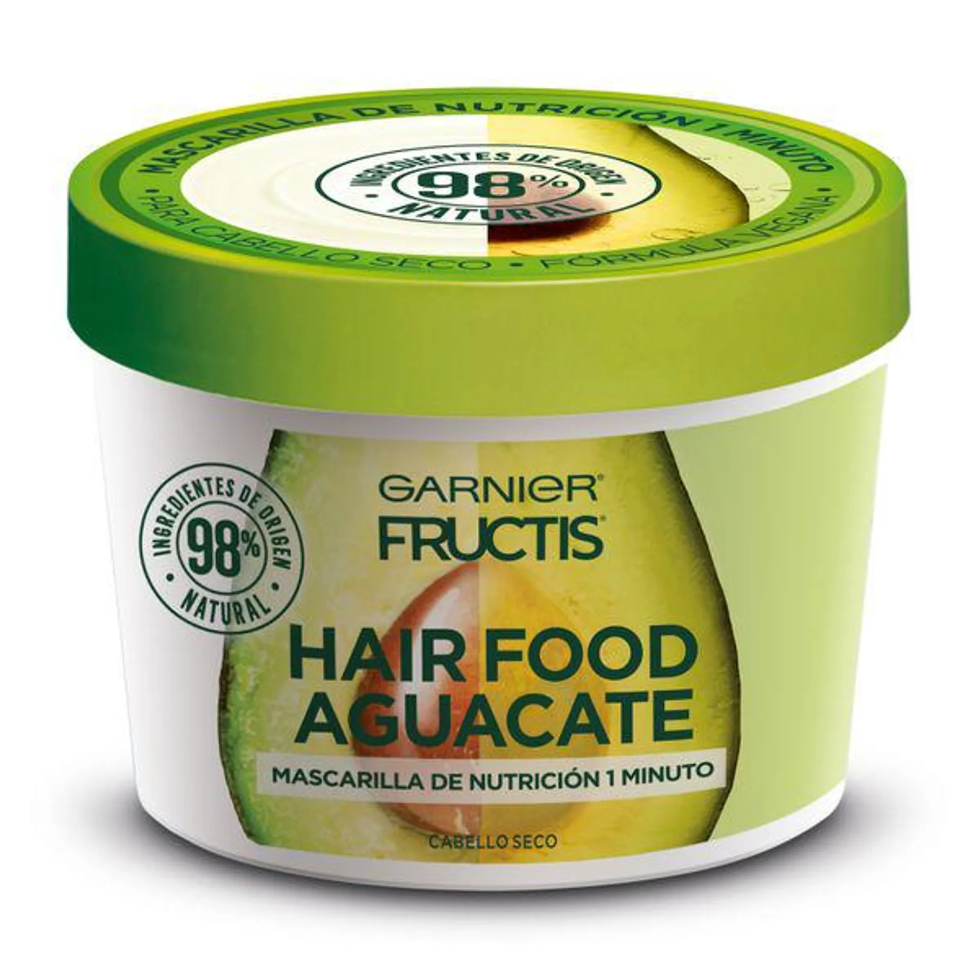 Tratamiento Fructis Garnier Hair Food Máscara de Nutrición x 350 ml