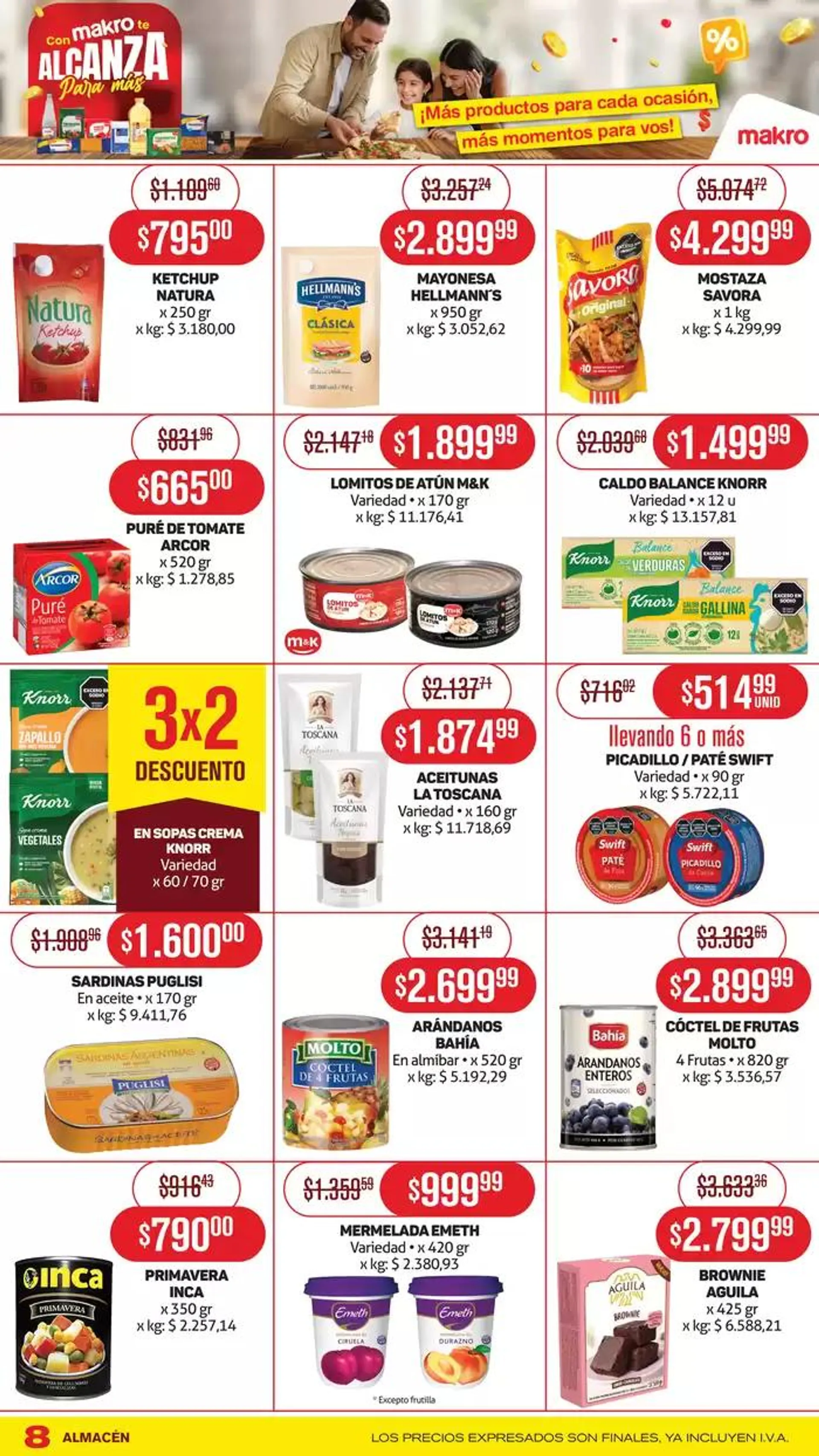 Ofertas de Ofertas  27 de septiembre al 2 de octubre 2024 - Página 8 del catálogo