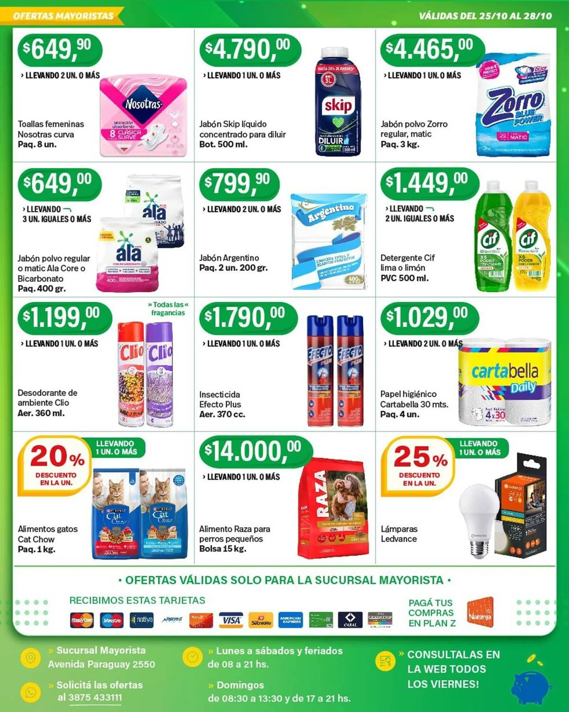 Ofertas de Catálogo Supermercados Damesco 26 de octubre al 9 de noviembre 2024 - Página 8 del catálogo