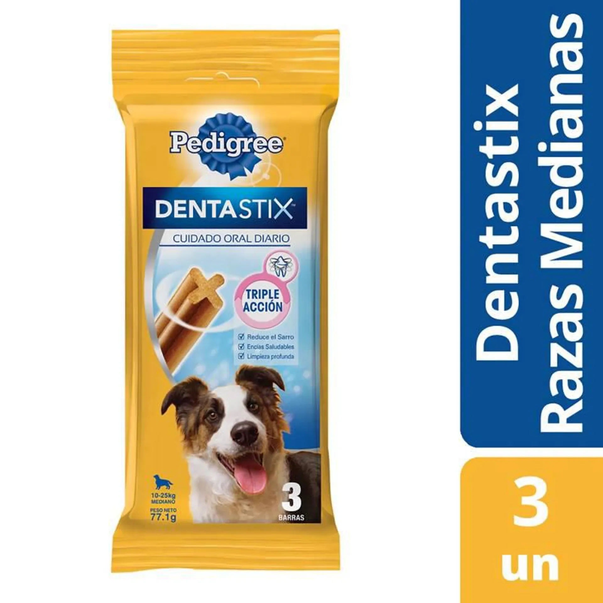 Palito Saludable Dentastix Raza Mediana Pedigree x 3 Un.