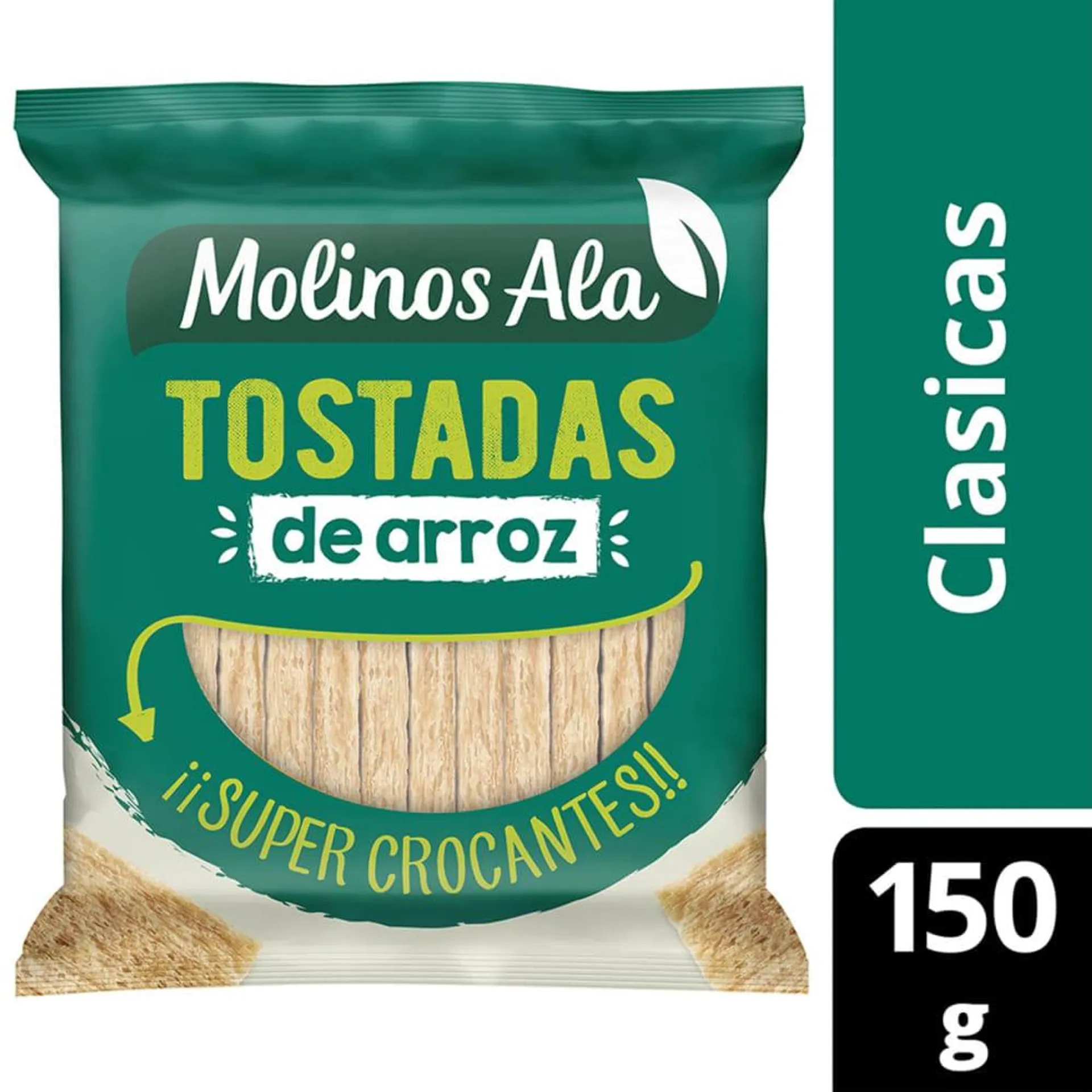 Tostadas de Arroz Molinos Ala Clásicas 150 Gr.