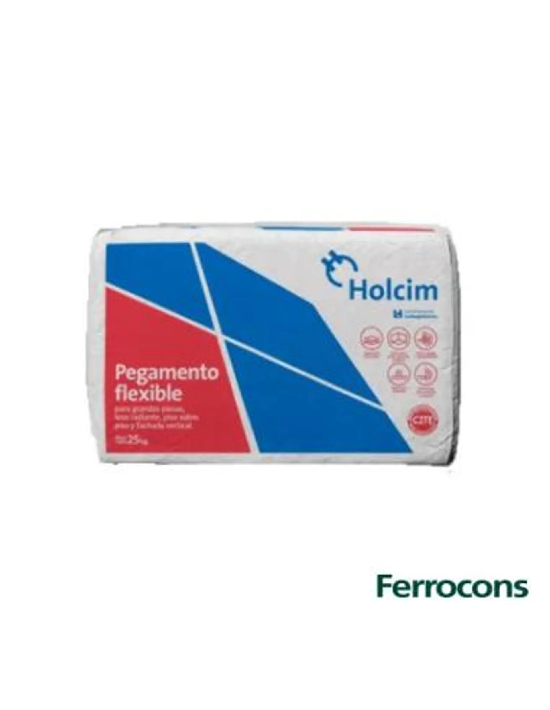 PEGAMENTO HOLCIM FLEX PORCELANATO X 25 KG