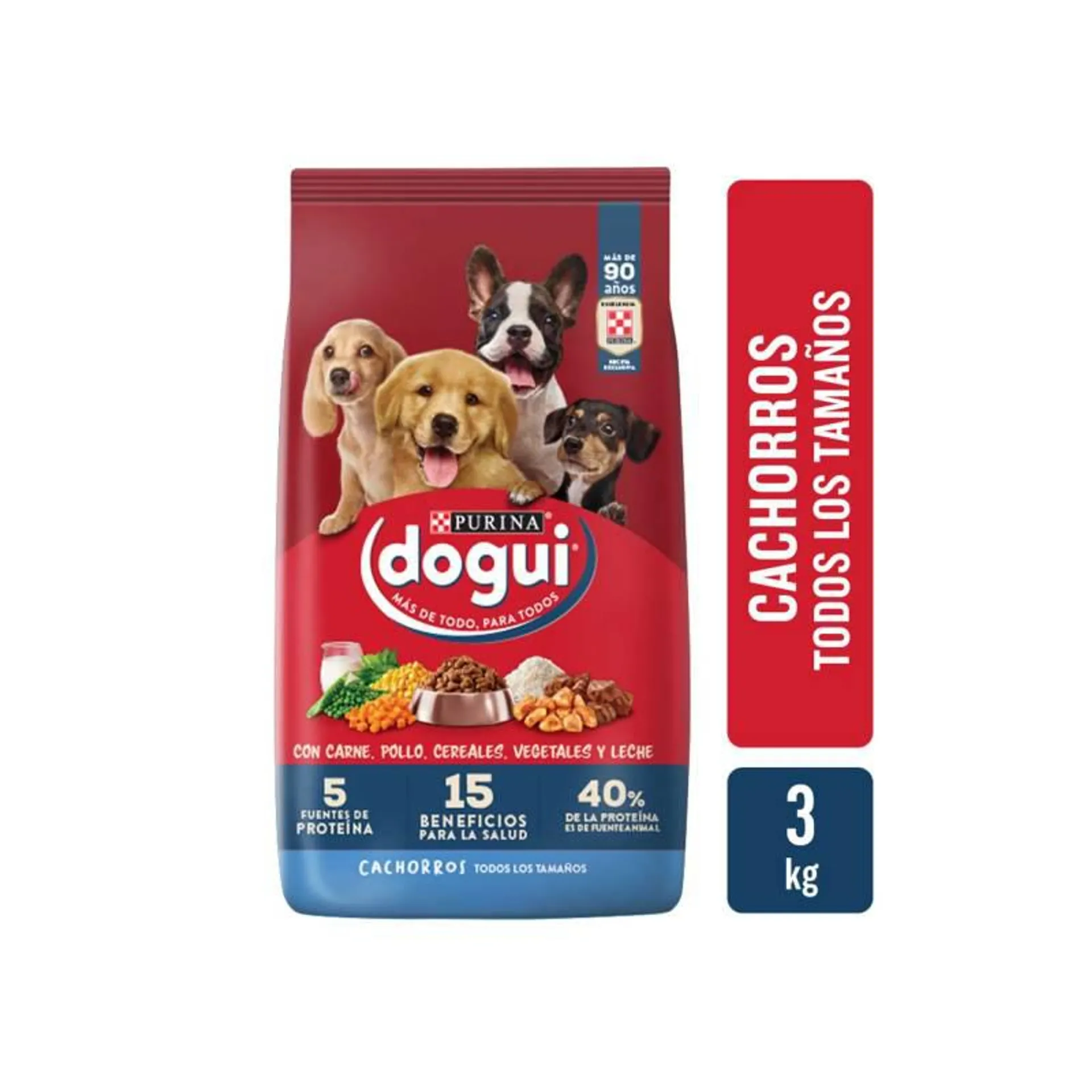 Alimento para Perro Cachorros Dogui x 3 Kg.