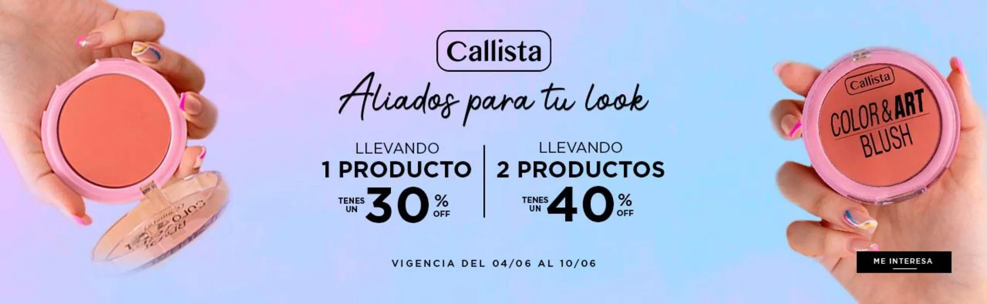 Desde 10% OFF hasta 40% OFF al 10/6 - 1