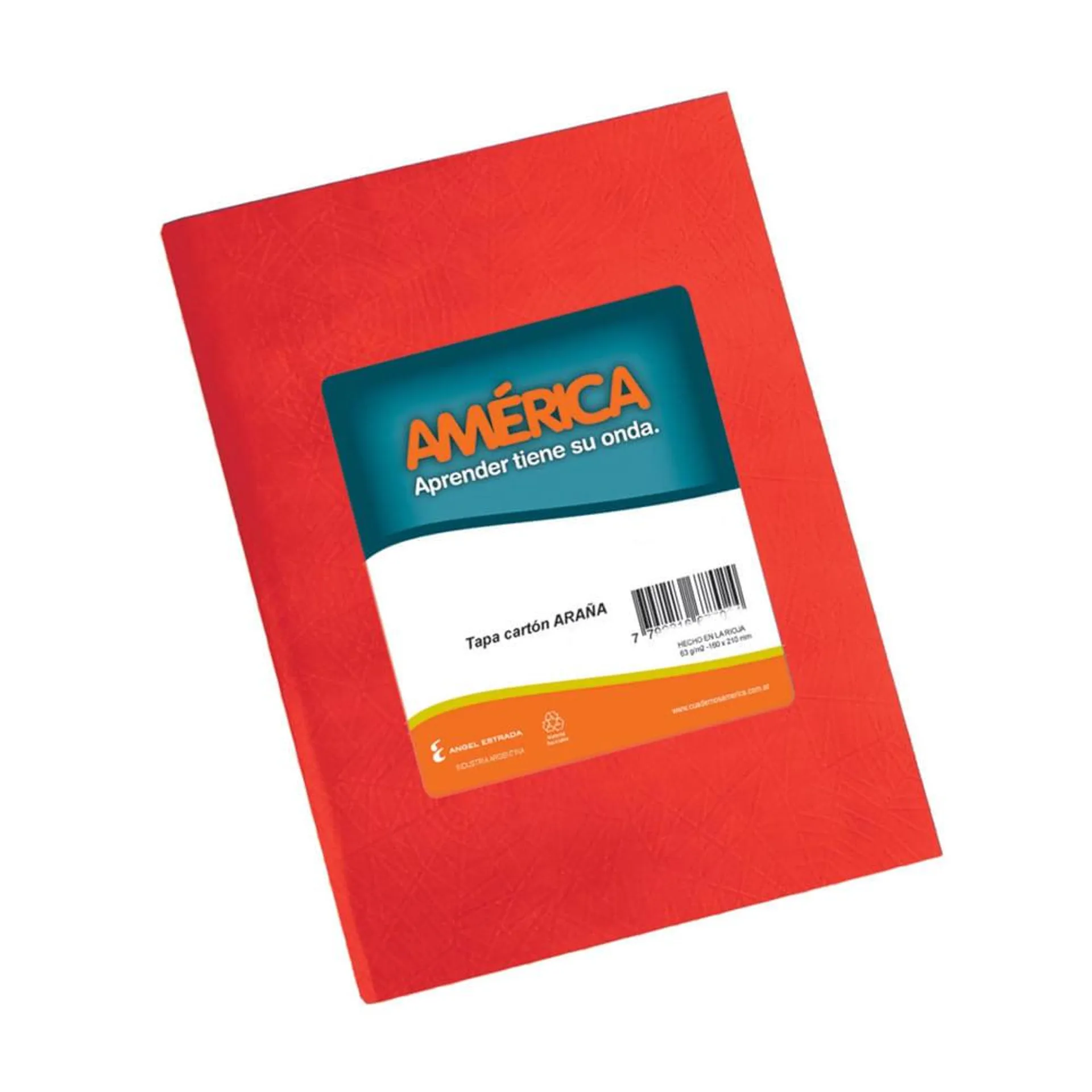 CUAD.AMERICA T/C ROJO RAY X42H