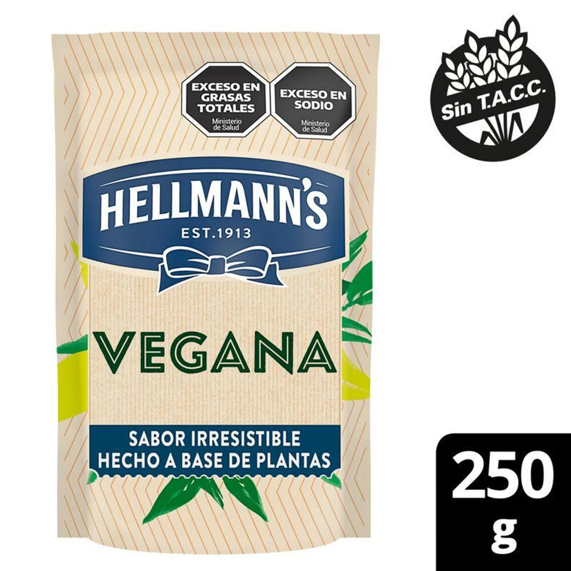 Mayonesa Vegana Hellmanns 250 Gr.