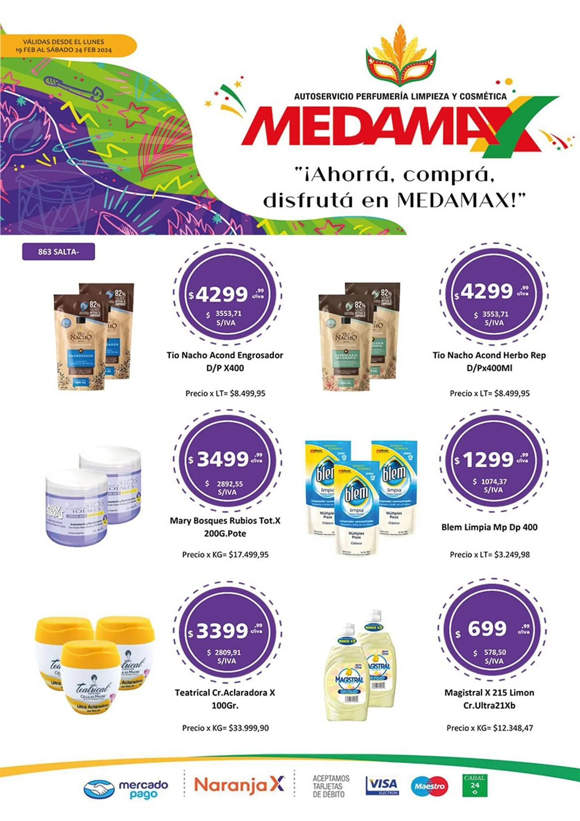 Ofertas de Catálogo Medamax 19 de febrero al 24 de febrero 2024 - Página  del catálogo